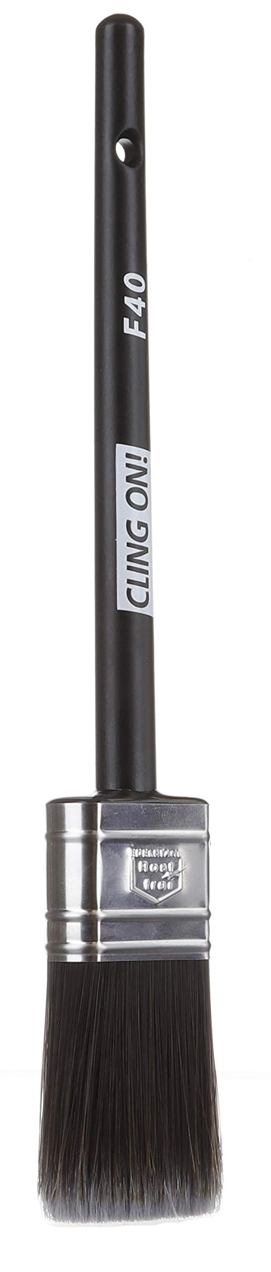 Premium F40 Flat Paint Brush for Chalk Paint & Water-Based Paints - Perfect for Furniture Makeovers, DIY Crafts & Home Decor Projects