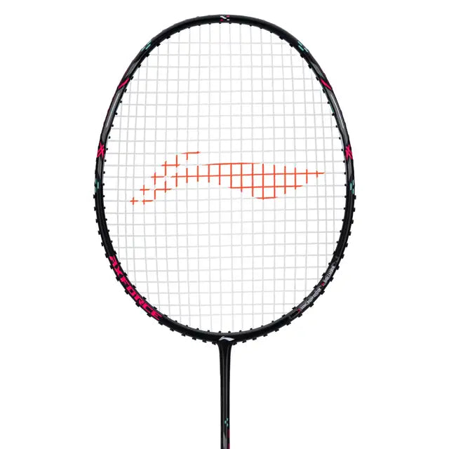 Li Ning Axforce Cannon Black Badminton Racket Unstrung - Professional Carbon Fiber Badminton Racket for Advanced Players | Perfect for Tournaments & Training | Made in China