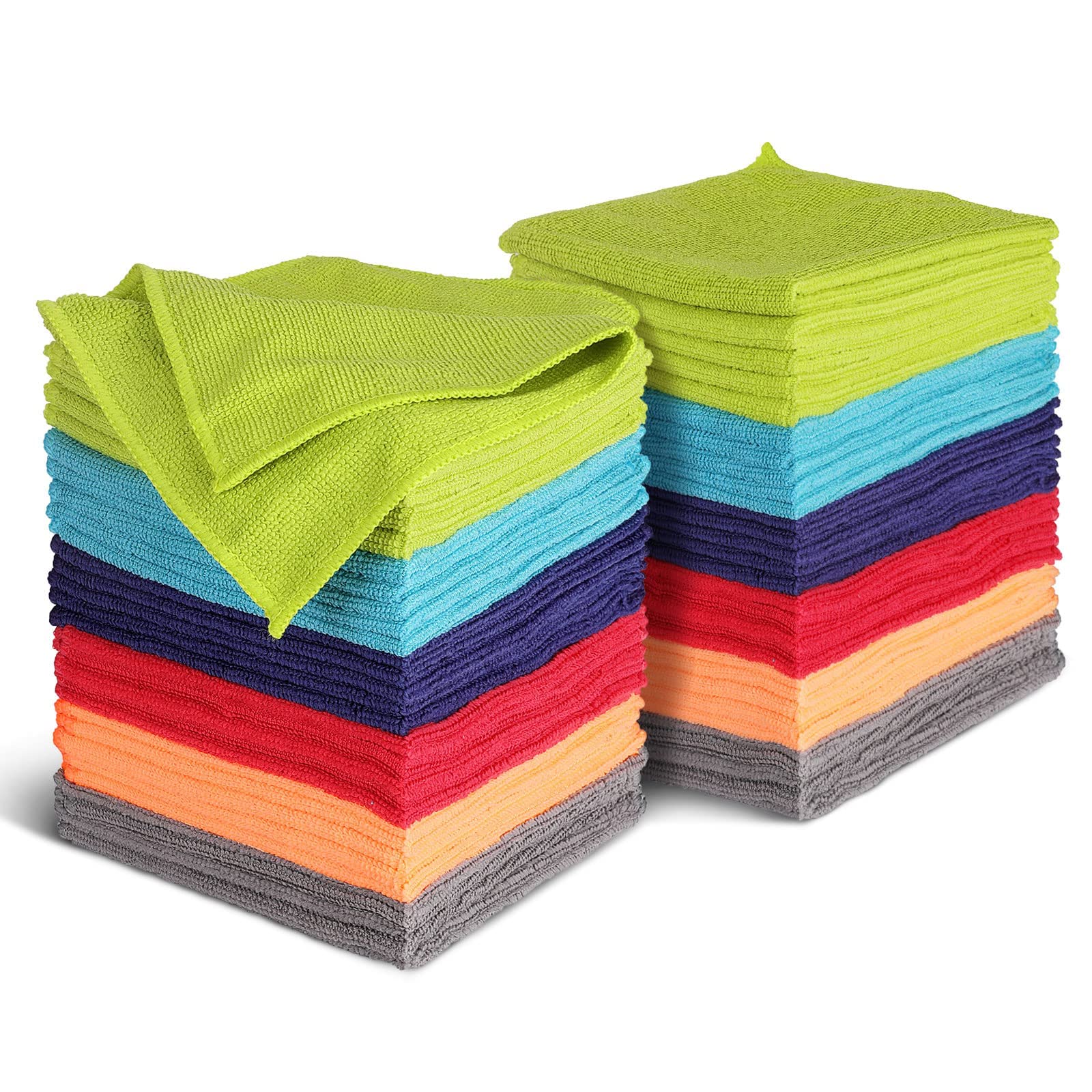 Masthome Microfiber Cleaning Cloths - 60 Pack, 12.6