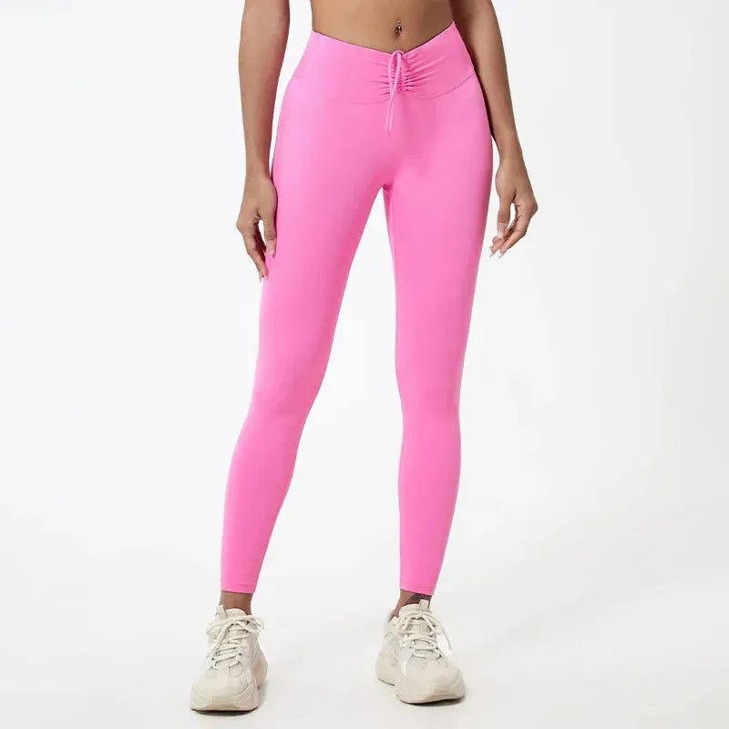 High Waist Push Up Booty Yoga Pants for Women - Tummy Control Workout Leggings for Running, Gym & Fitness - Comfortable Yoga Tights for Active Lifestyle