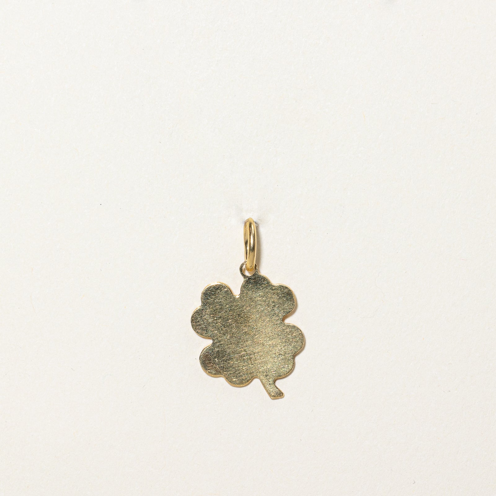 18K Yellow Gold Clover Charm Pendant Necklace for Women - Lucky Four Leaf Clover Jewelry Gift for Birthday, Anniversary & St. Patrick's Day | Perfect for Everyday Wear, Special Occasions & Irish-Themed Events