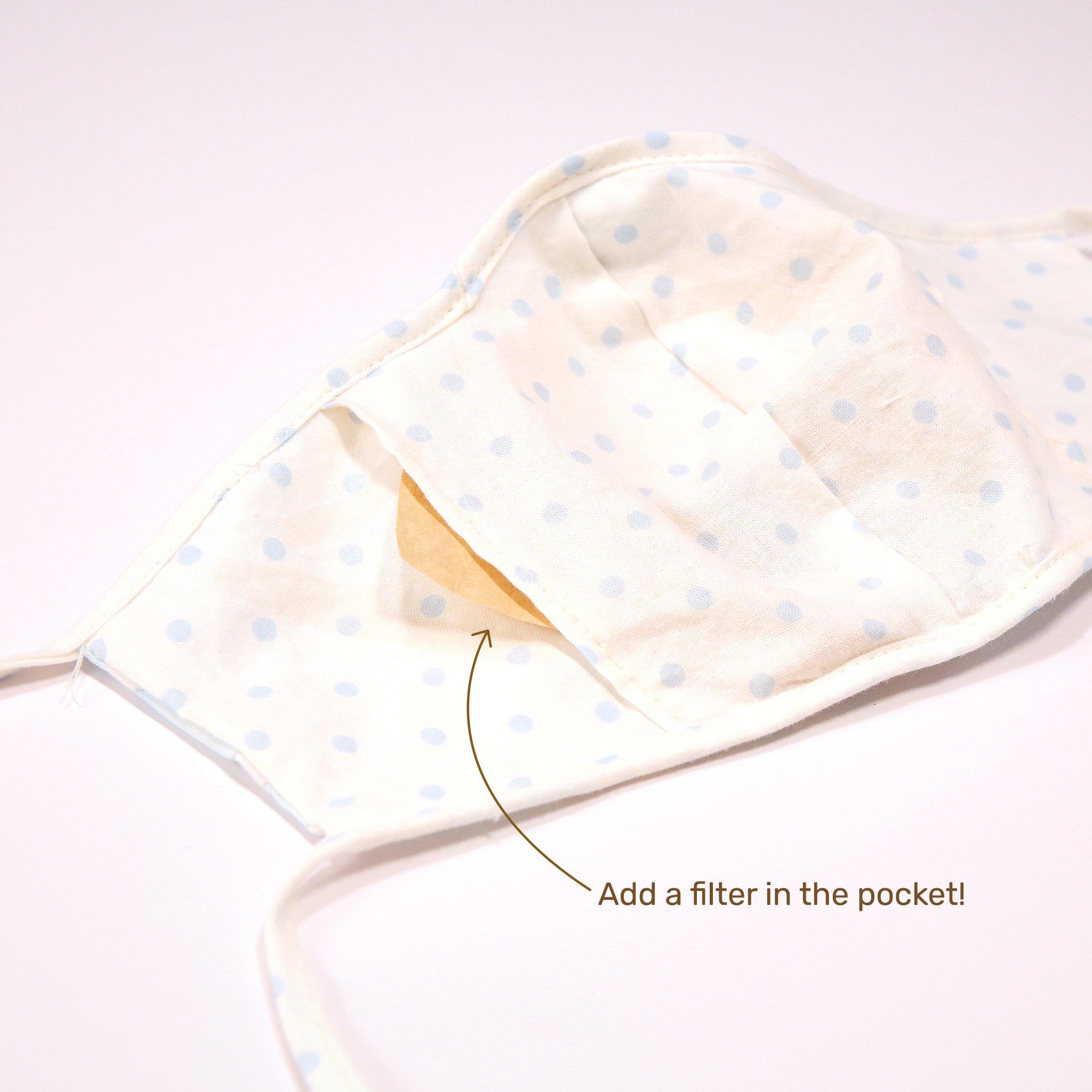 Retired Adult Cloth Face Mask with Mixed Bunnies Design - Reusable Washable Fabric Mask for Daily Use, Outdoors, and Travel Protection