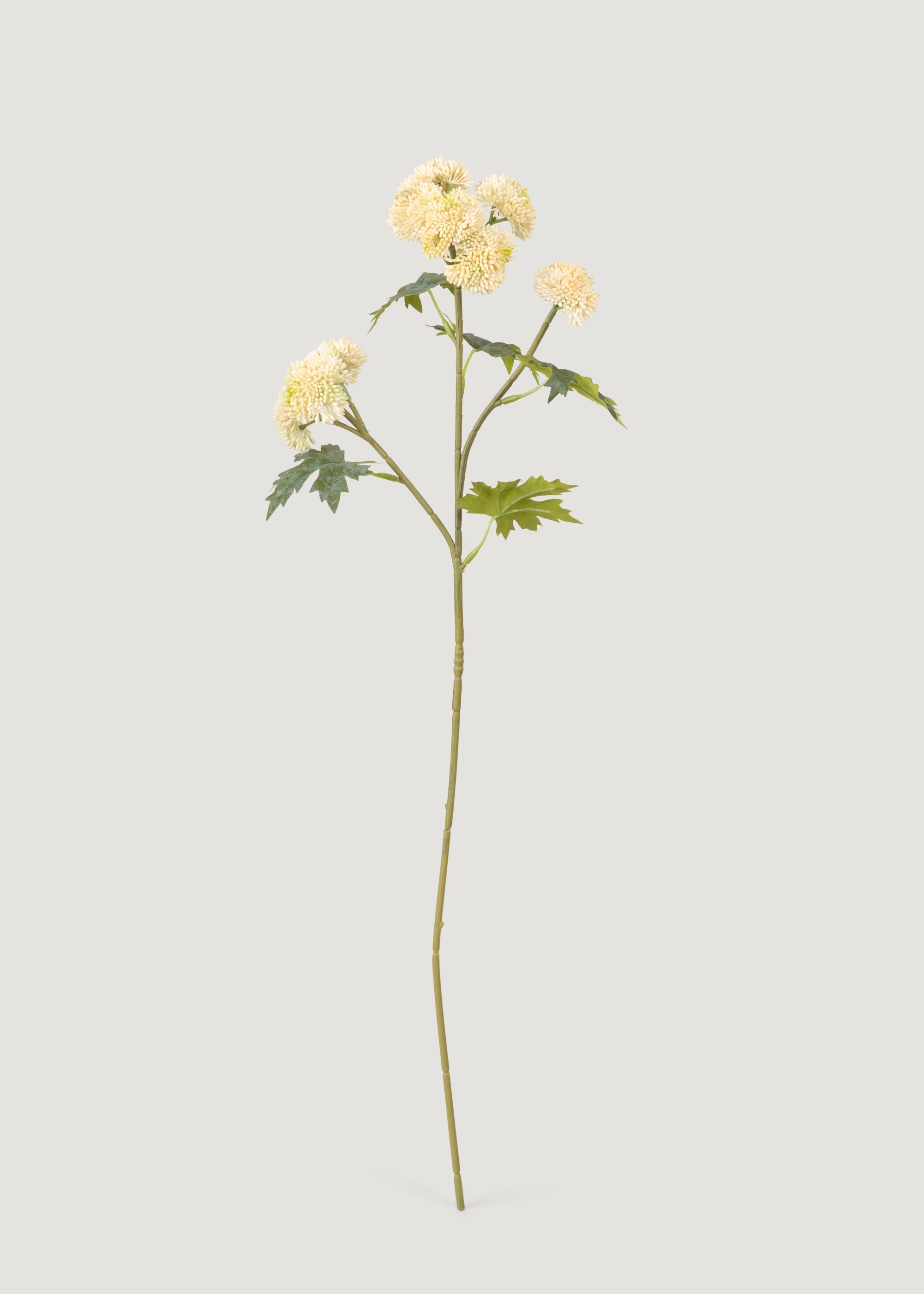 Natural Touch Fake Sedum Succulent Branch in Cream - 28
