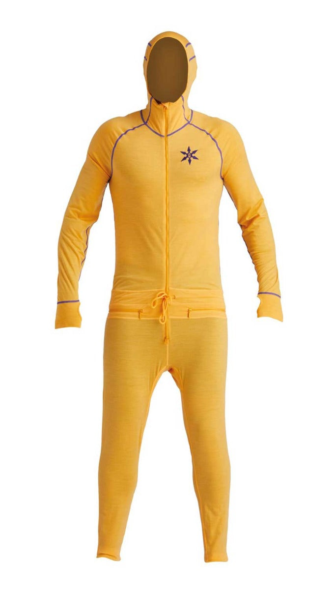 Airblaster Men's Merino Ninja Suit 2021 - Premium Thermal Base Layer for Skiing, Snowboarding & Winter Outdoor Activities