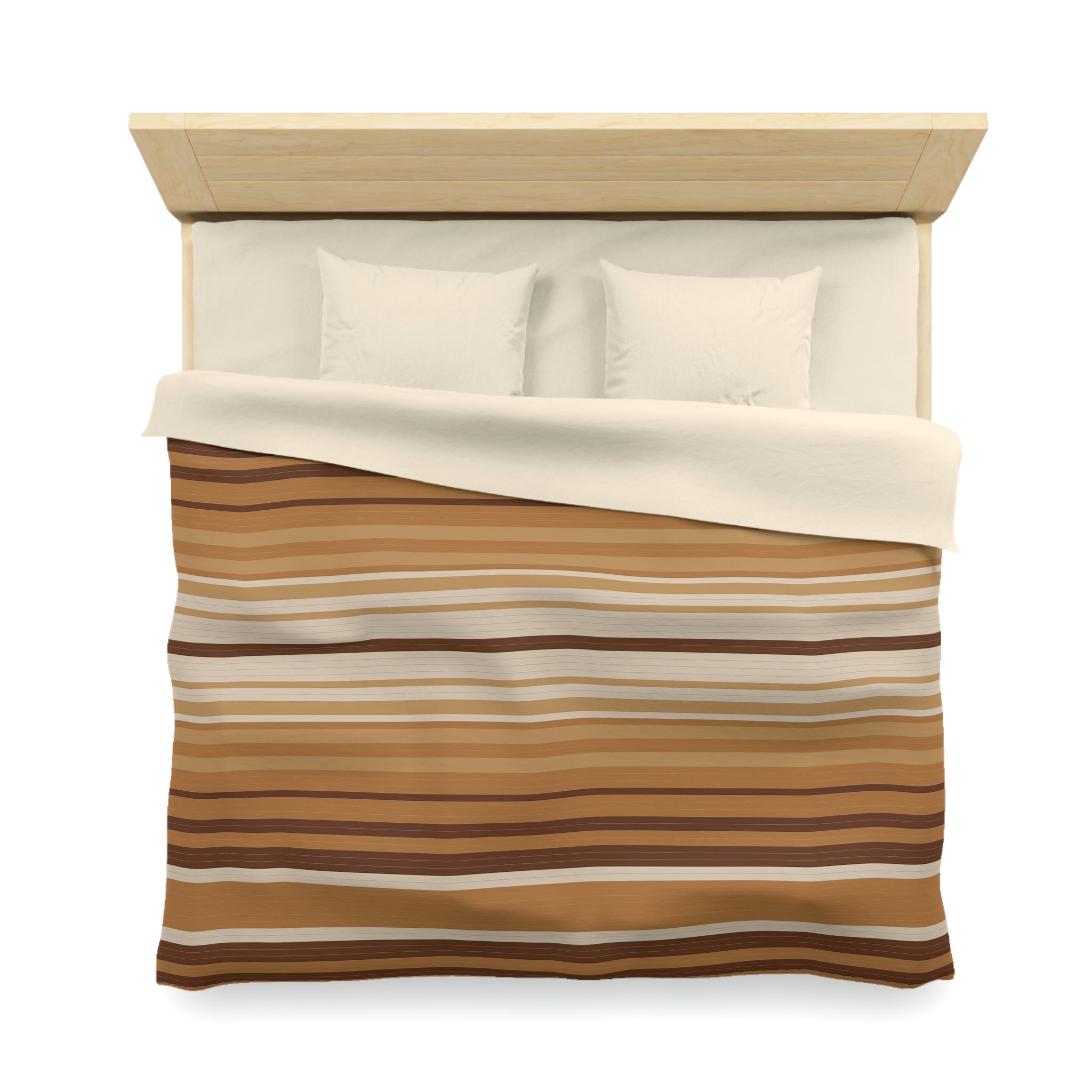 Premium Desert Sands Microfiber Duvet Cover Set - Soft & Breathable Bedding for Queen/King Size Beds - Luxury Bedroom Decor for Home, Hotel & Guest Room Comfort
