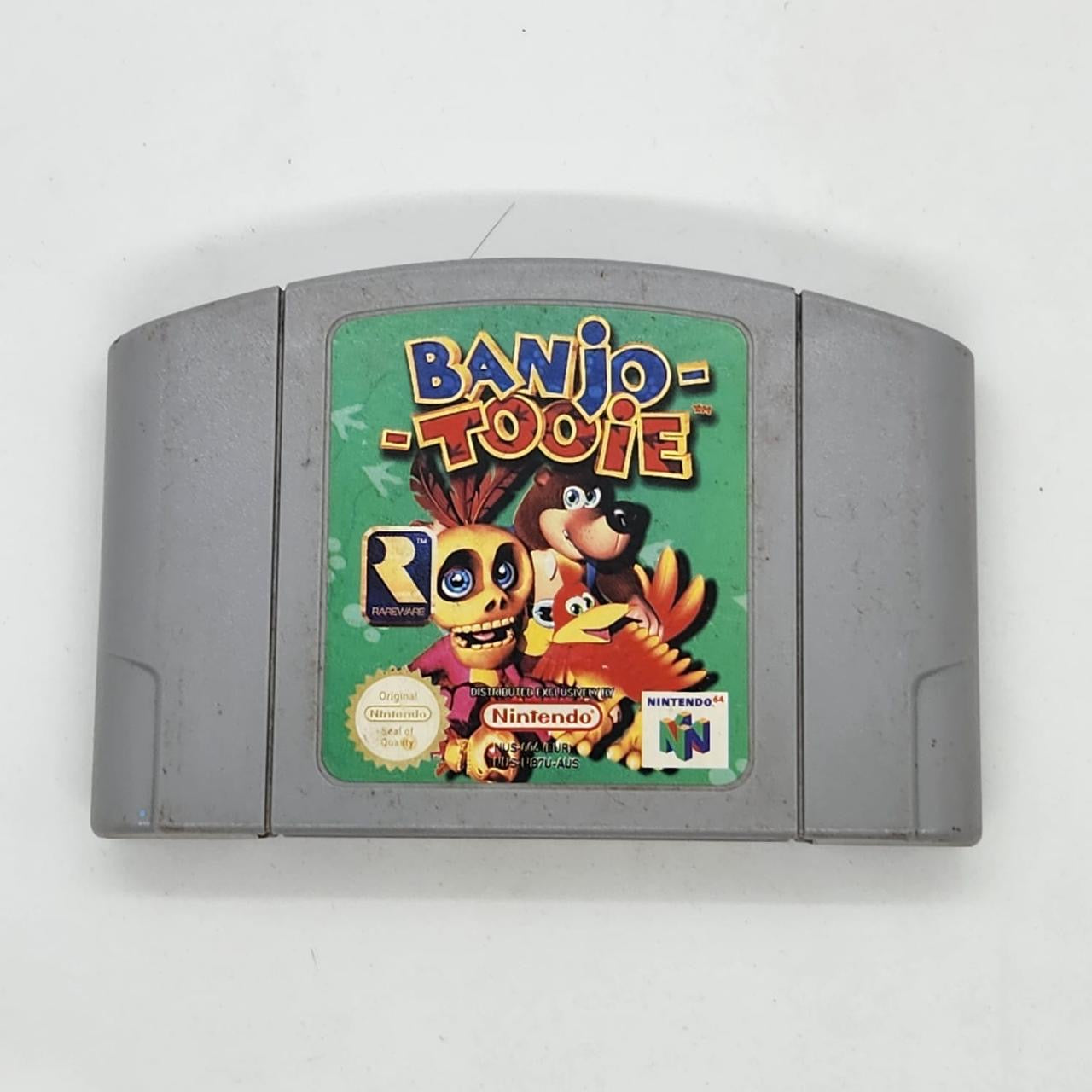 Banjo Tooie Nintendo 64 (N64) Game Cartridge PAL Version - Classic Platformer Adventure for Retro Gaming Enthusiasts | Perfect for Collectors and Nostalgic Gamers