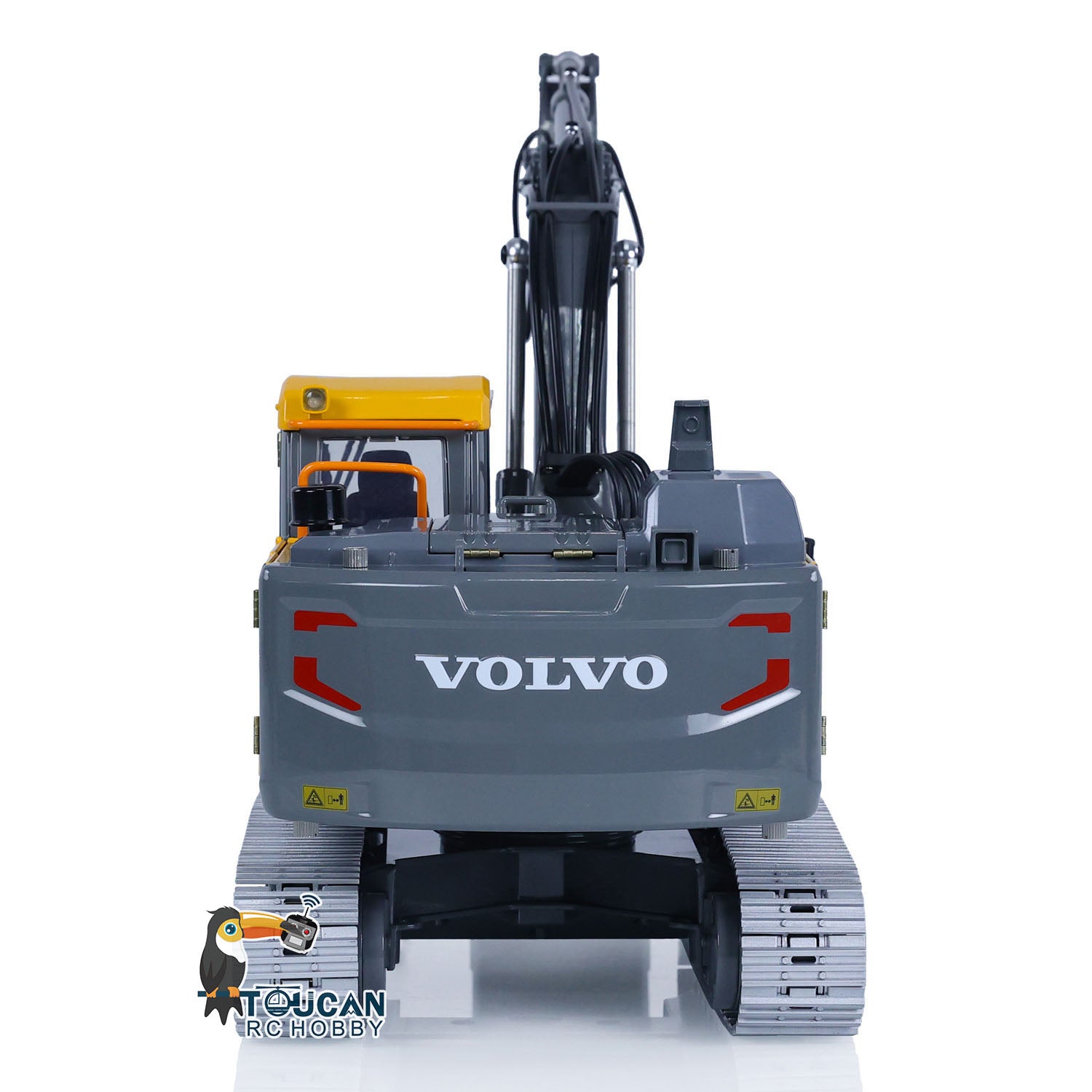 1:14 Scale RC Excavator Toy - Alloy Metal DoubleE E010 EC 160E Remote Control Construction Vehicle | Realistic Engineering Model for Kids & Adults | Outdoor Play, Construction Site Simulation, Birthday Gift for Boys