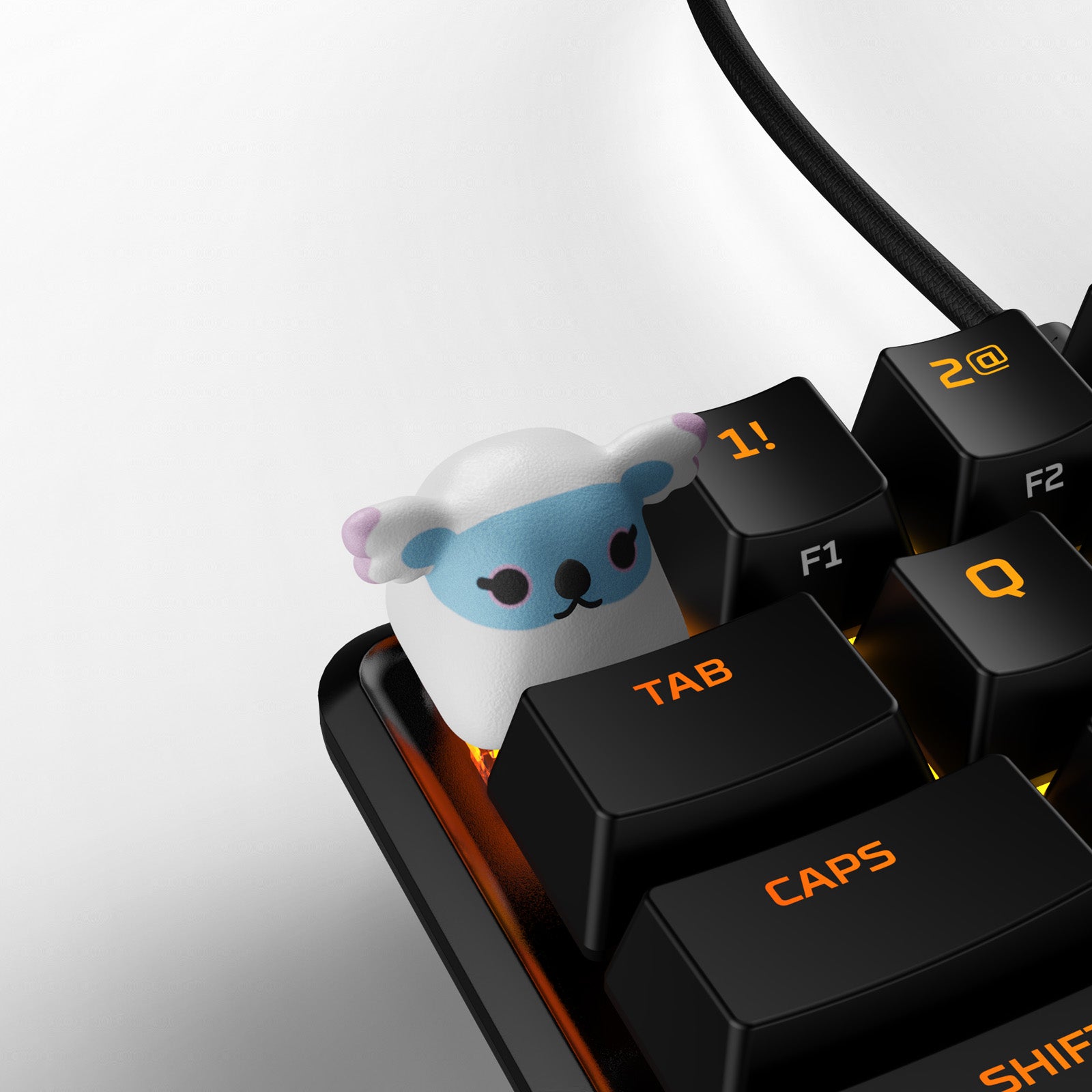 HX3D x Black Desert Custom Keycap for Mechanical Keyboards - Perfect for Gaming, Typing & Office Work