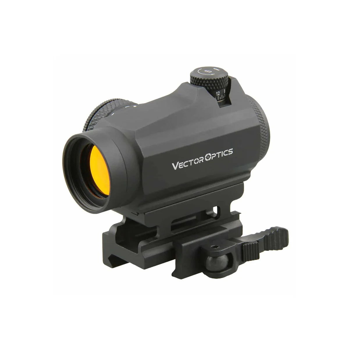 Vector Optics Maverick GenII 1x22 Red Dot Sight - Tactical Rifle Scope with QD Mount for Hunting & Airsoft | Compatible with .308 & Real Firearms | Ideal for Close-Range Shooting, Tactical Training & Outdoor Adventures