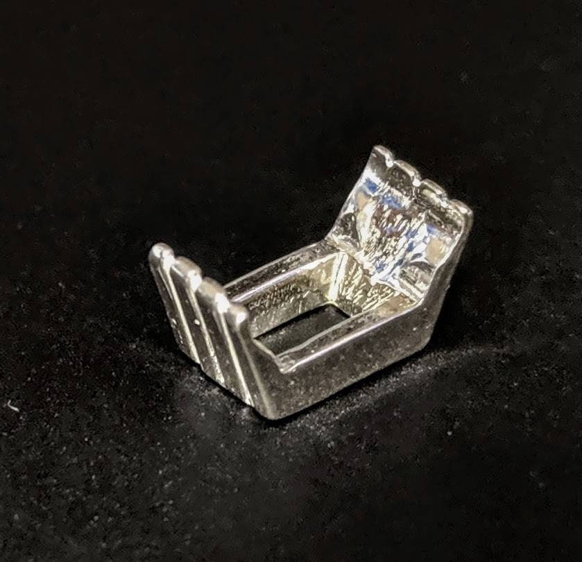 10x8mm & 16x12mm Emerald Cut Solid Sterling Silver or 14K Gold Plated Jewelry Settings - DIY Ring, Earring, Pendant Making Supplies for Custom Handmade Jewelry | Perfect for Engagement Rings, Wedding Bands & Gift Jewelry Crafting