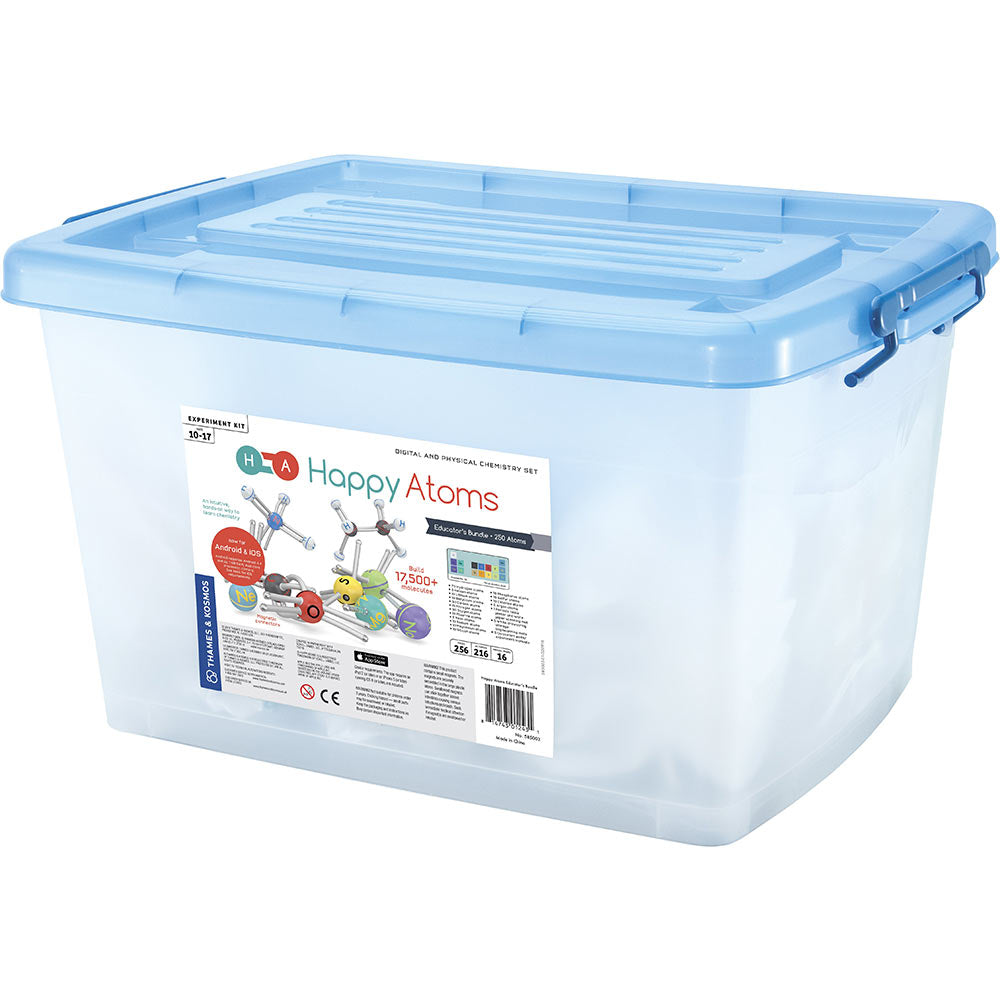 Happy Atoms Educator’s Bundle & Classroom Kit (250 Atoms) - Molecular Modeling Set for Chemistry Education, STEM Learning & Science Classroom Activities
