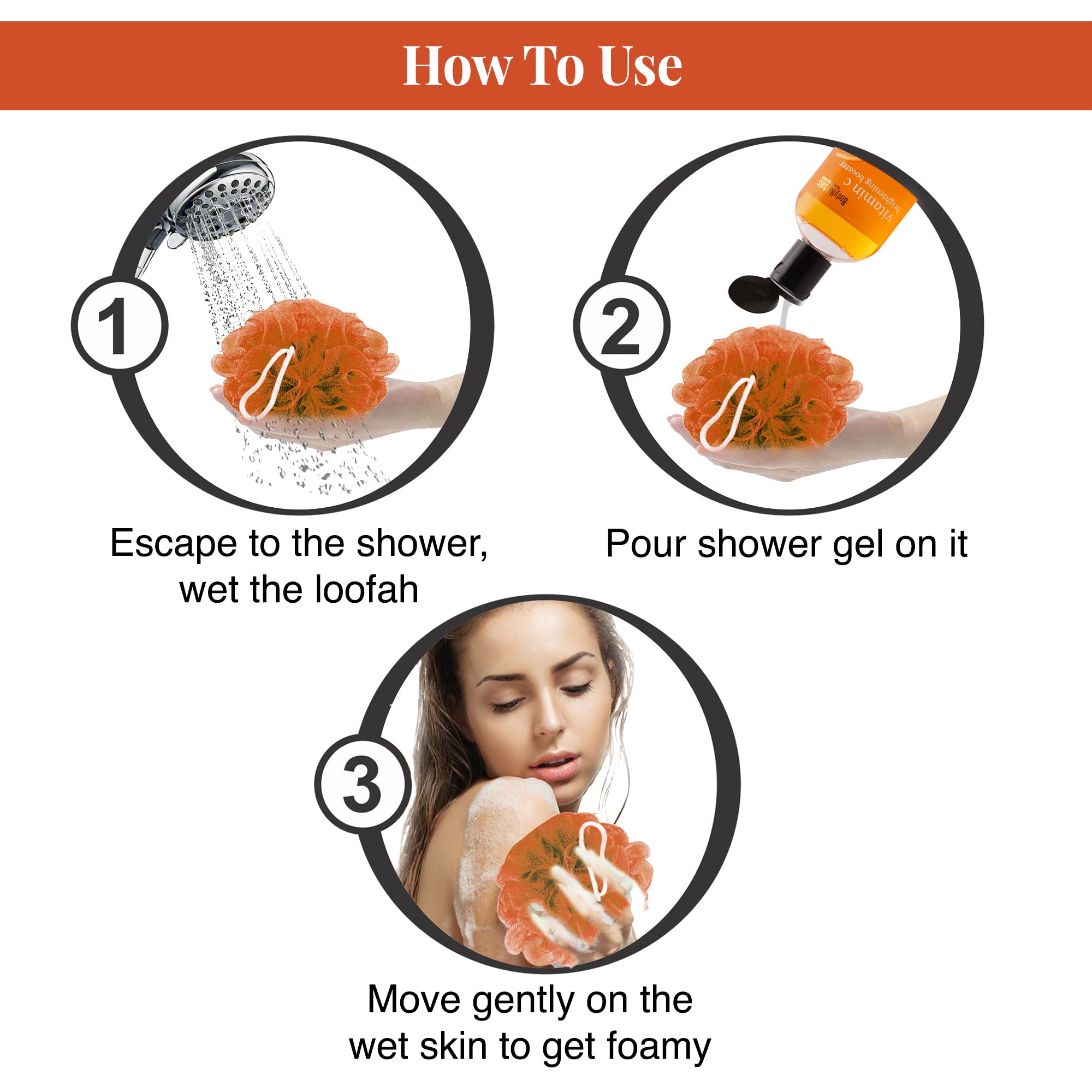 Rose & Orange Body Wash Combo - Hydrating & Refreshing for Daily Shower