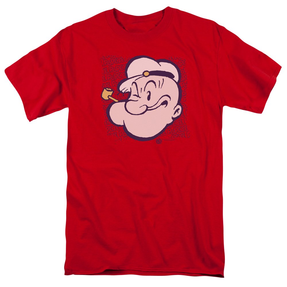 Popeye Head Graphic Unisex T-Shirt for Men & Women - Casual Wear, Gifts, Cosplay & Pop Culture Fans