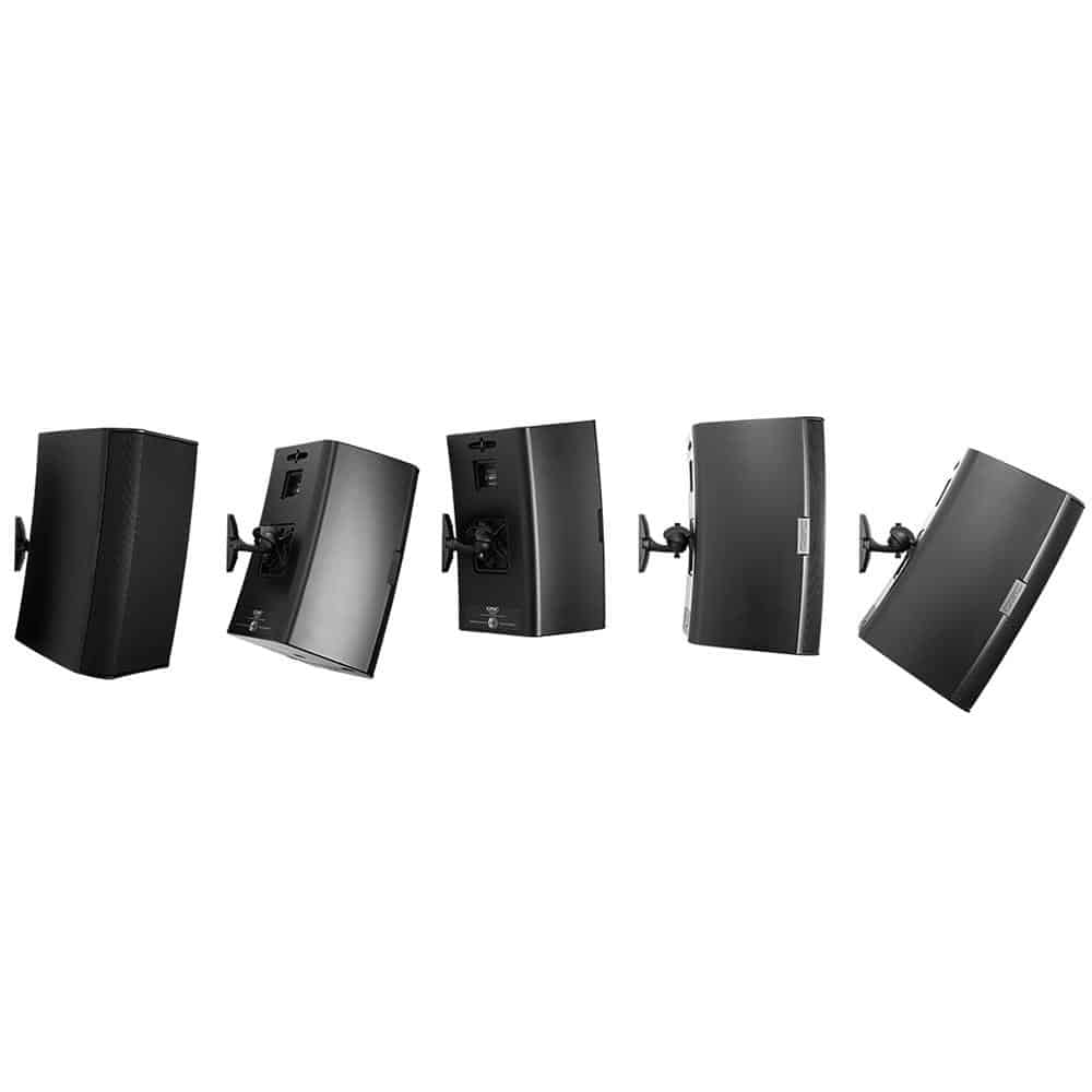 QSC Acoustic Design S8T High-Performance 8-Inch Install Speaker for Commercial Audio & Background Music Systems - Perfect for Restaurants, Retail Stores & Conference Rooms