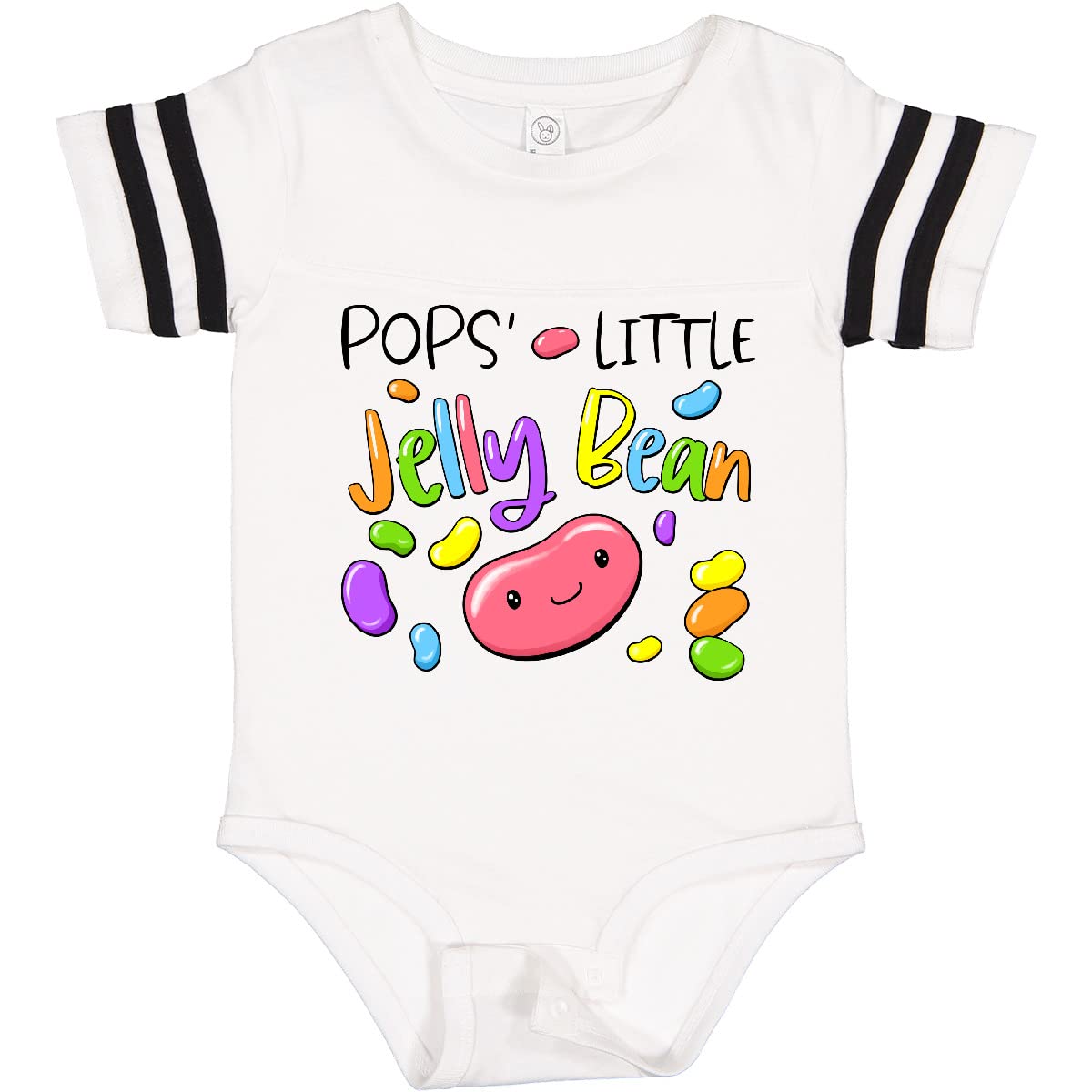 Inktastic Pops' Little Jellybean Cute Easter Candy Baby Bodysuit - Adorable Infant Onesie for Easter Photos & Holiday Celebrations