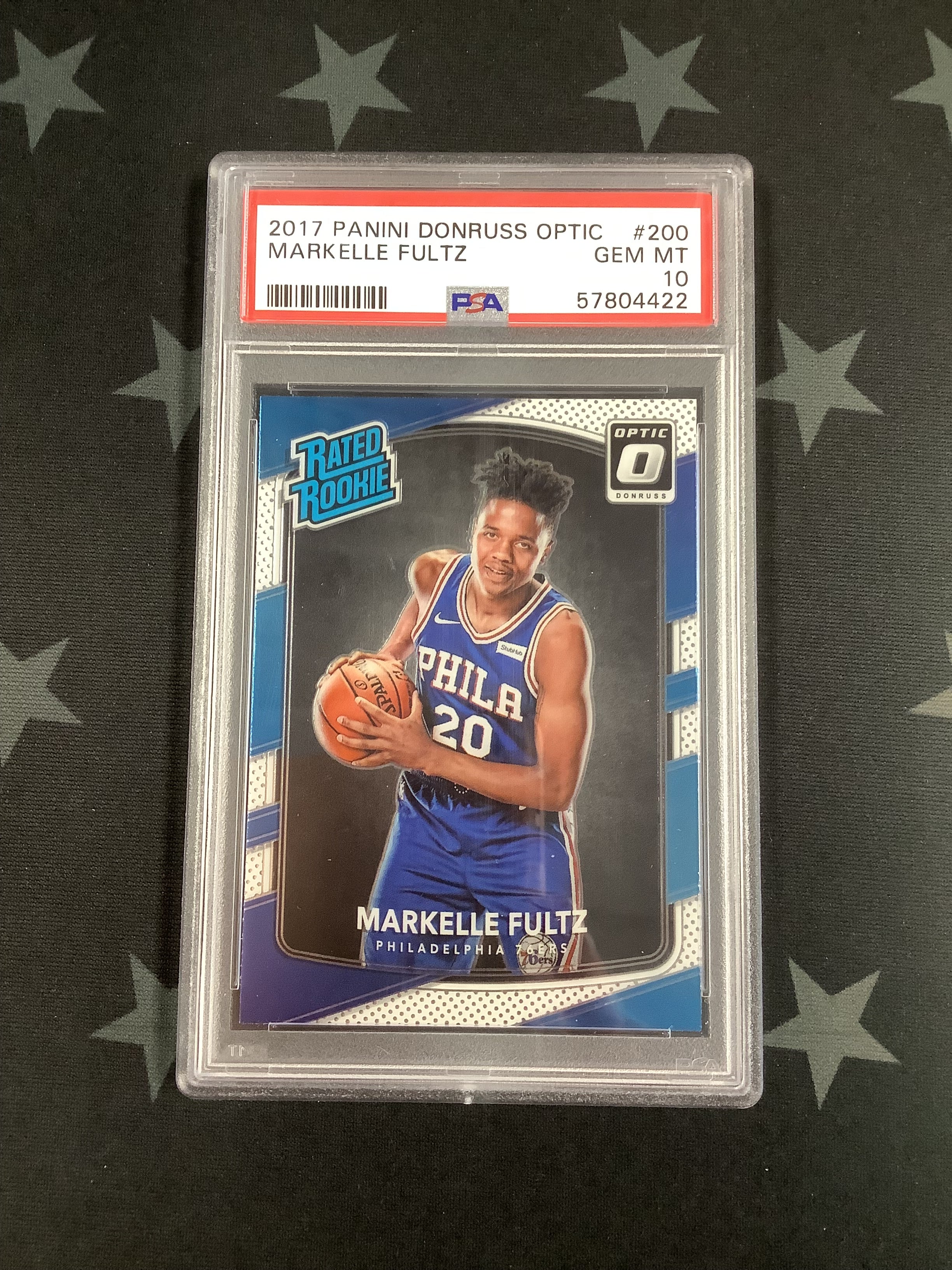 2017 Panini Donruss Optic Basketball Markelle Fultz #200 PSA GEM MT 10 Rookie Card – Collectible Sports Memorabilia for NBA Fans & Card Enthusiasts