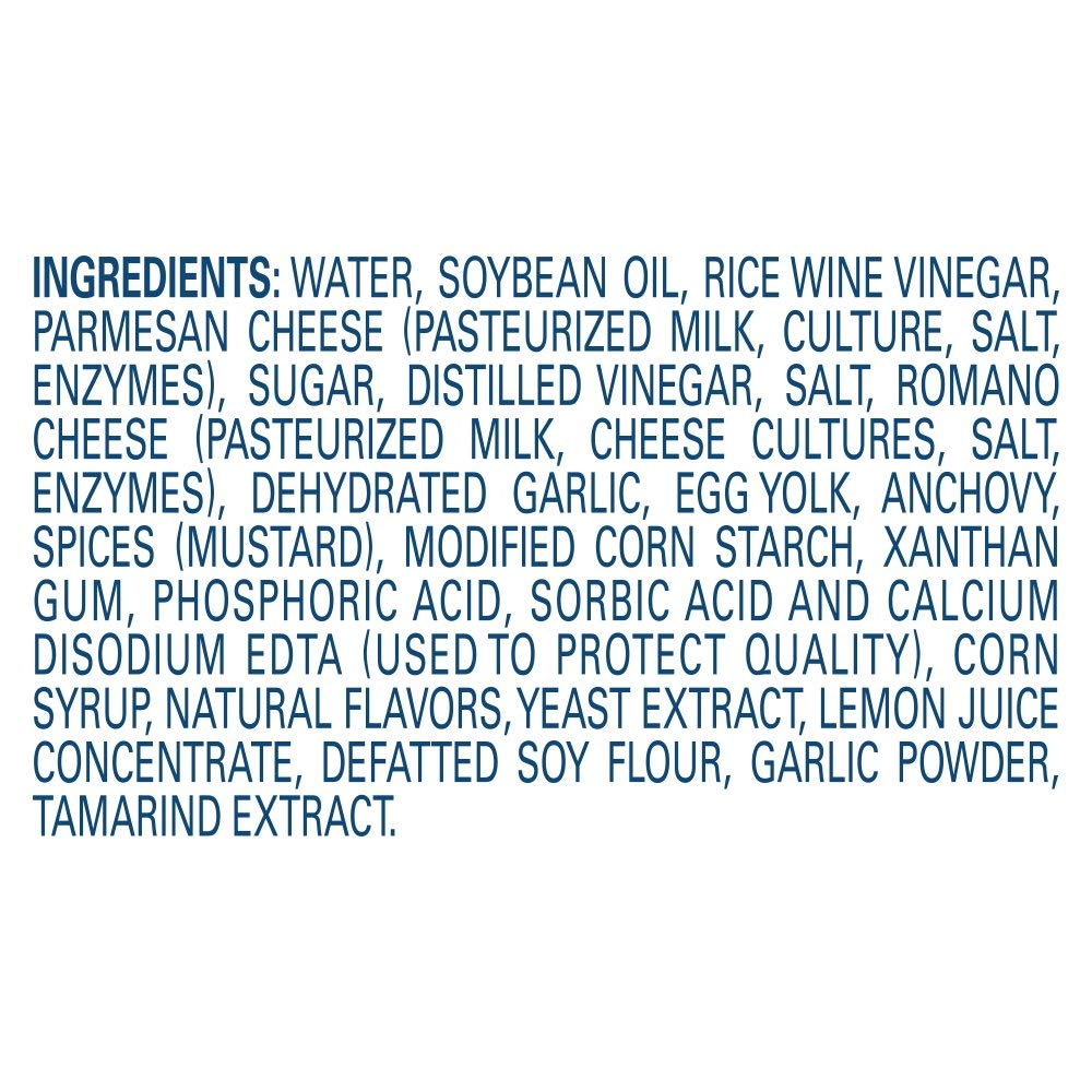 Hellmann's Classic Caesar Salad Dressing - Gluten Free, No Artificial Flavors or Colors, 32 Fl Oz (Pack of 6) | Perfect for Salads, Sandwiches, and Meal Prep | Healthy & Natural Ingredients