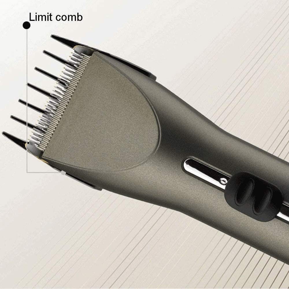 Professional Cordless Hair Clippers for Men - Rechargeable Hair Trimmer with Steel Cutter Head, Hair Cutting & Grooming Kit for Men, Kids & Family | Perfect for Home Haircuts, Beard Trimming & Personal Grooming