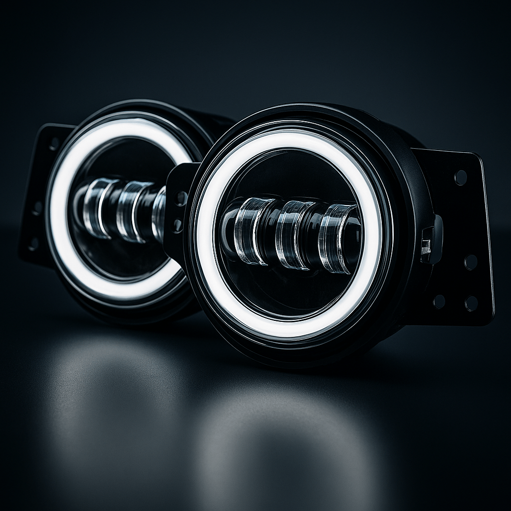 Eagle Lights LED Fog Lights with Turn Signals Kit for 2018-2023 Jeep Wrangler JL - Waterproof Off-Road Lighting for Jeep Wrangler JL Adventure & Night Driving