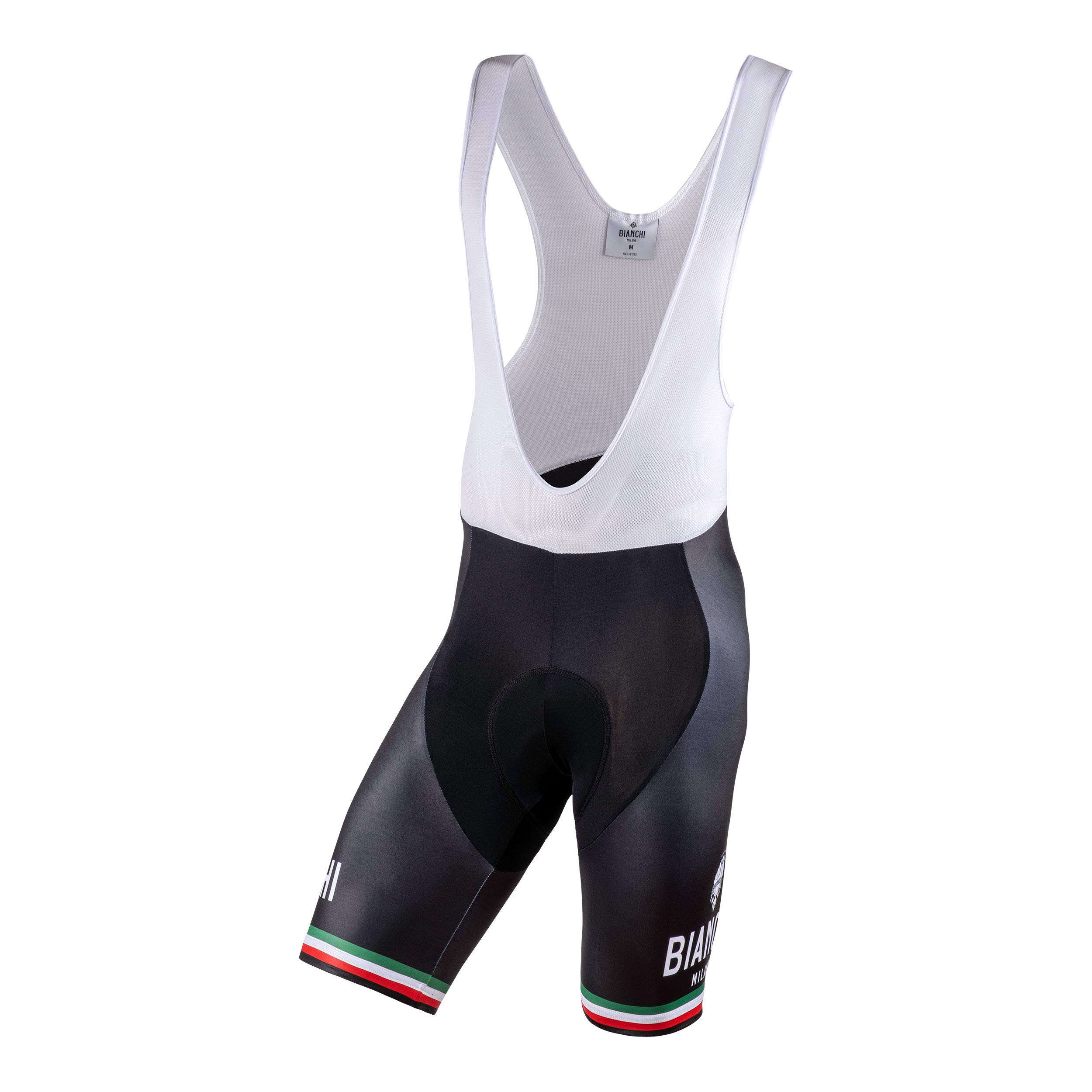 Bianchi Milano Men's Cycling Shorts - Breathable Padded Bike Shorts for Road & Mountain Biking - Comfortable Cycling Gear for Training & Racing
