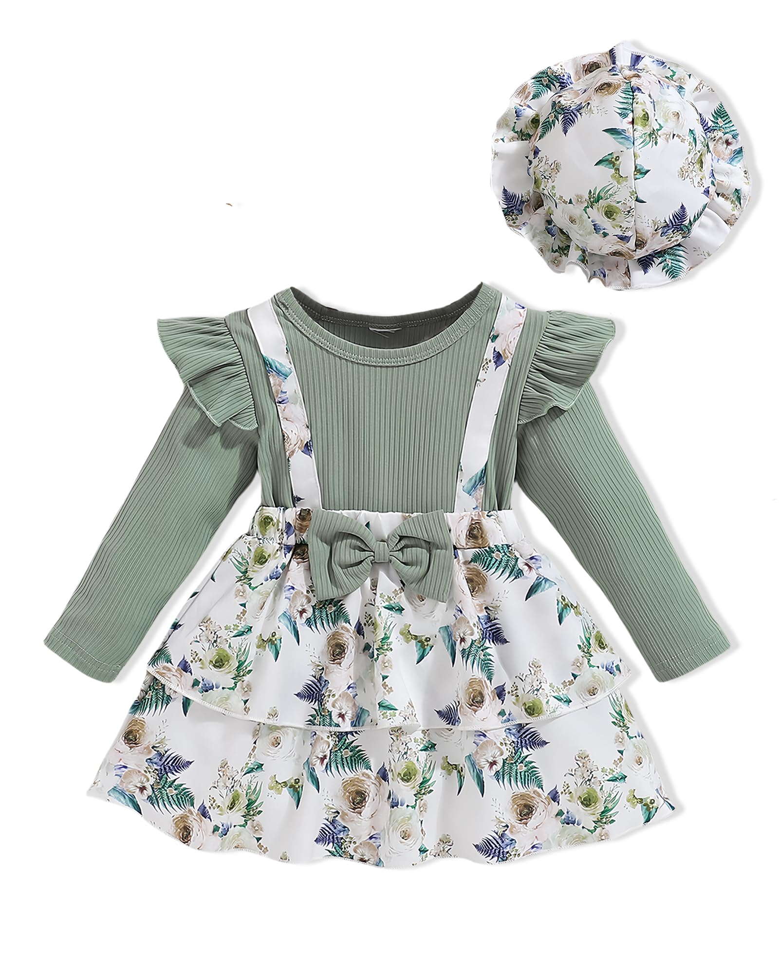 Baby Girl Summer Dresses - Cute Short Sleeve Romper Outfits with Headband for Infants | Perfect for Playdates, Photoshoots & Special Occasions
