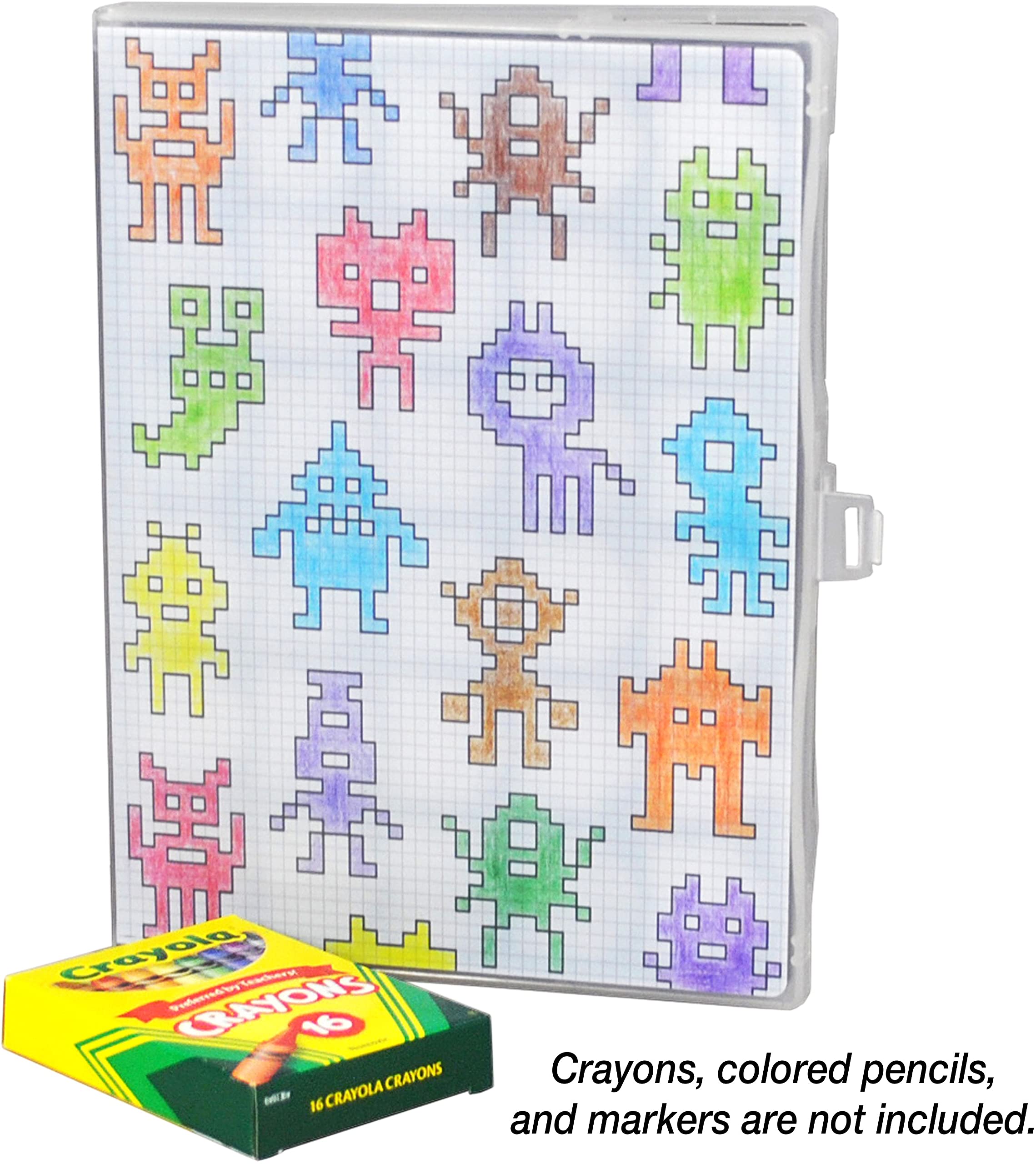UniKeep Nintendo Switch Game Cartridge Case - Holds 60 Games with Customizable Bit Monsters Design | Portable Storage for Switch Games at Home & Travel