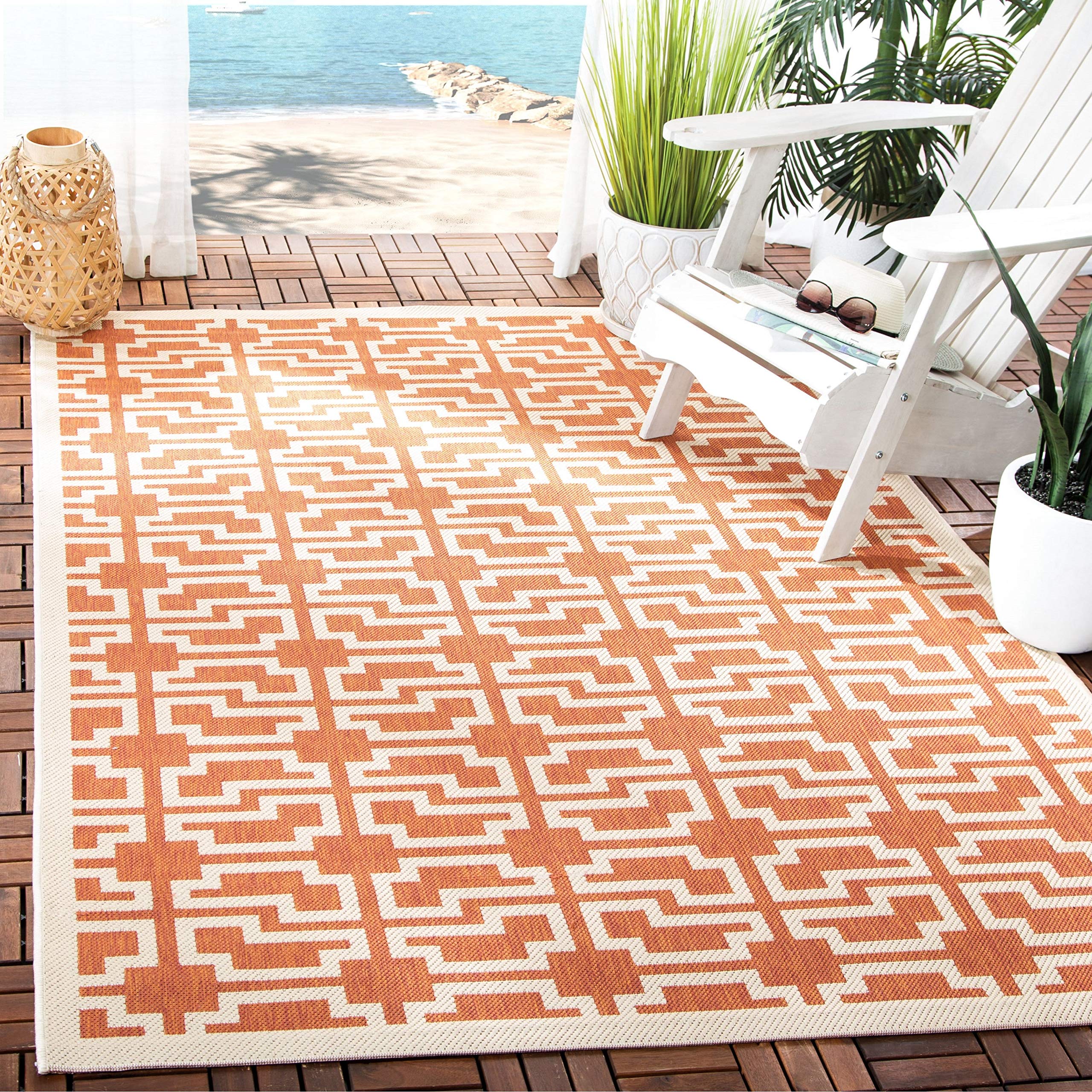 Safavieh Courtyard CY6015 Indoor Outdoor Rug 7'10