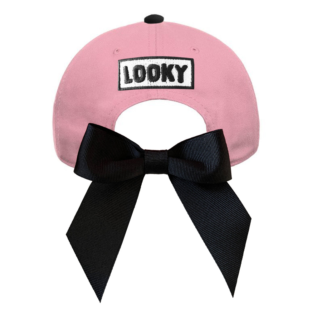 LMH Looky Looky Baseball Cap for Women - Adjustable Pink Dad Hat with Curved Brim - Perfect for Outdoor Sports, Casual Wear and Summer Fashion