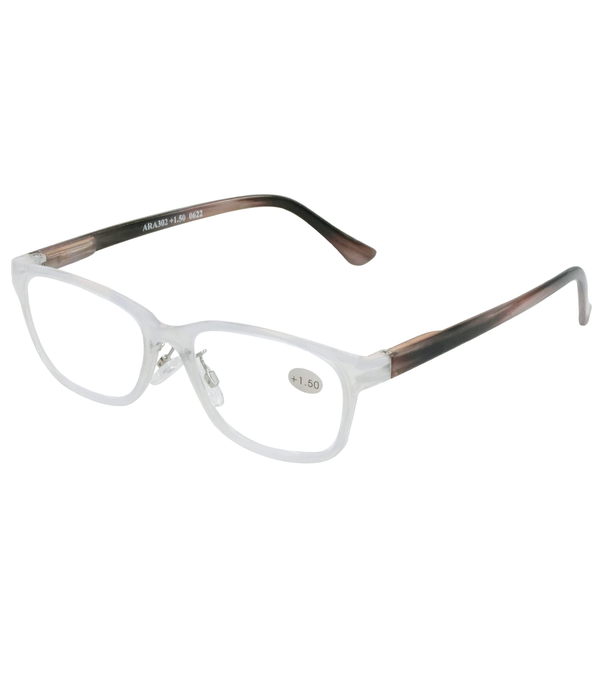 Premium Reading Glasses with Spring Hinge & Adjustable Nose Pads for Women & Men - Lightweight Comfort for Reading, Computer Work & Daily Use