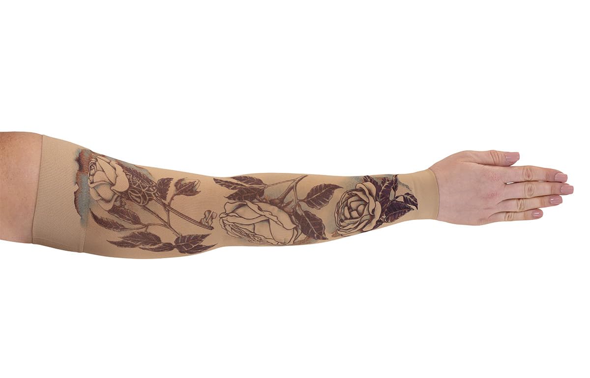 Juliet Medical Graduated Compression Arm Sleeve for Lymphedema - Breathable & Comfortable Support Sleeve for Swelling, Edema & Post-Surgery Recovery - Ideal for Daily Wear, Sports & Medical Use