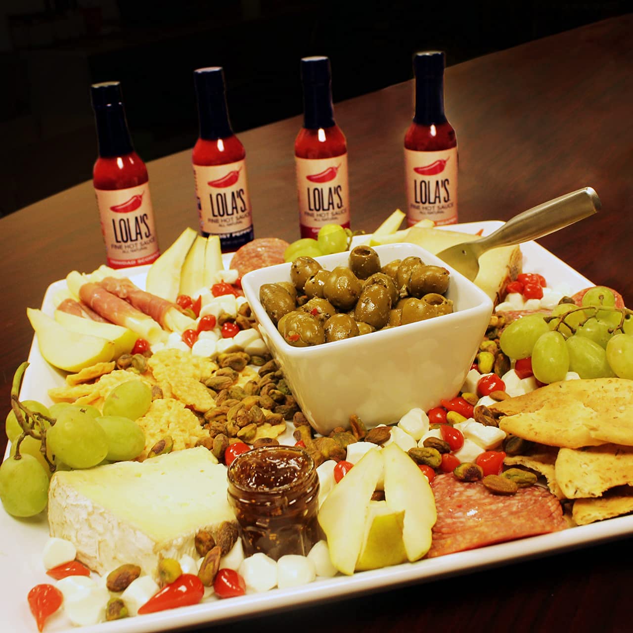 Lola's All Natural Trinidad Scorpion Hot Sauce - 5 oz Bottle (Pack of 3) - Extreme Heat Ghost Pepper Sauce for Tacos, Wings & BBQ - Gluten Free & Vegan Friendly