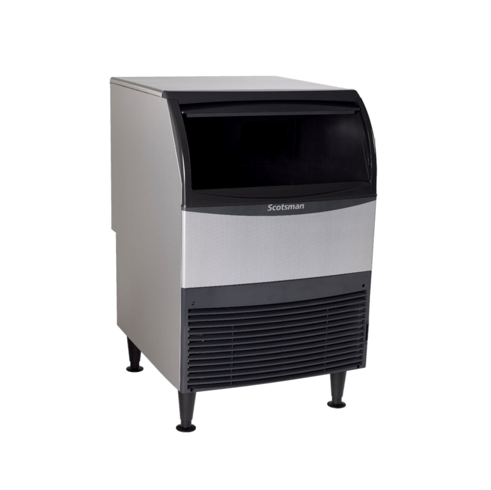 Scotsman 227 lb Undercounter Medium Cube Ice Machine - 24 Inch Wide, Air Cooled 115V for Restaurants, Bars, and Home Use