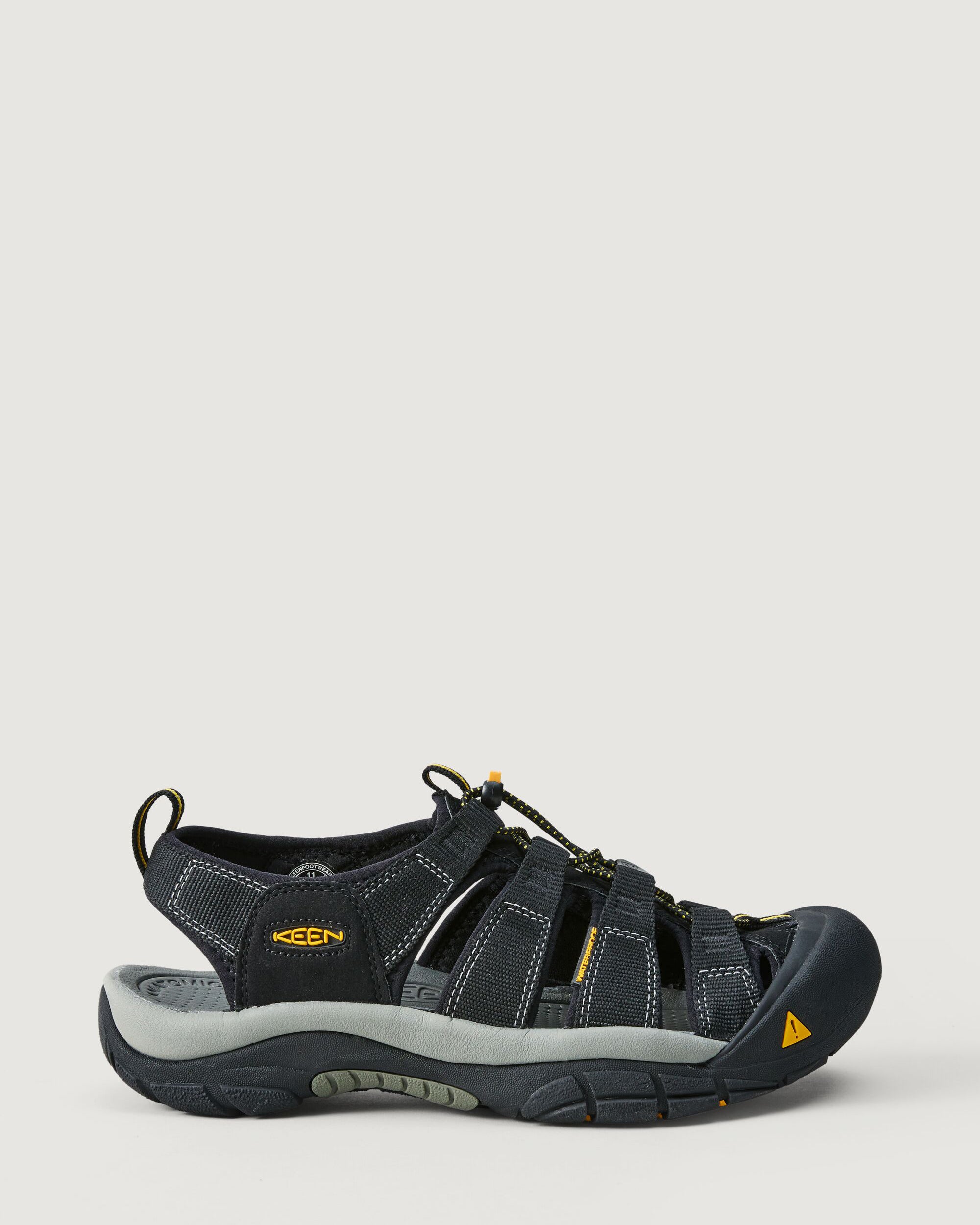 Keen Newport H2 Men's Water Sandals - Black | Lightweight Quick-Dry Hiking & Beach Shoes for Outdoor Adventures