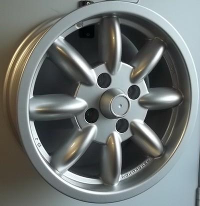 Revolution 15x6 8-Spoke Alloy Wheel - 4x108 Bolt Pattern, ET15 Offset, 79.1mm Center Bore - Perfect for Ford Focus, Fiesta & Compact Car Upgrades