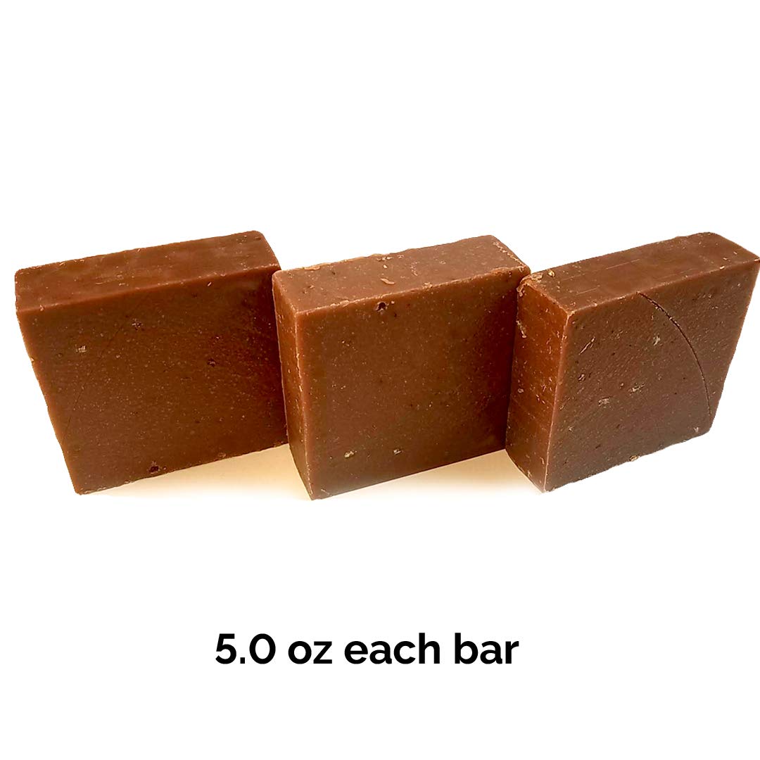 Handmade Organic Goat Milk Soap Bar with Olive Oil & Shea Butter - Moroccan Vanilla Scent, 3-Pack for Sensitive Skin | Natural Moisturizing Body Wash, Gift Set for Women & Men, Perfect for Dry Skin Care & Spa Day