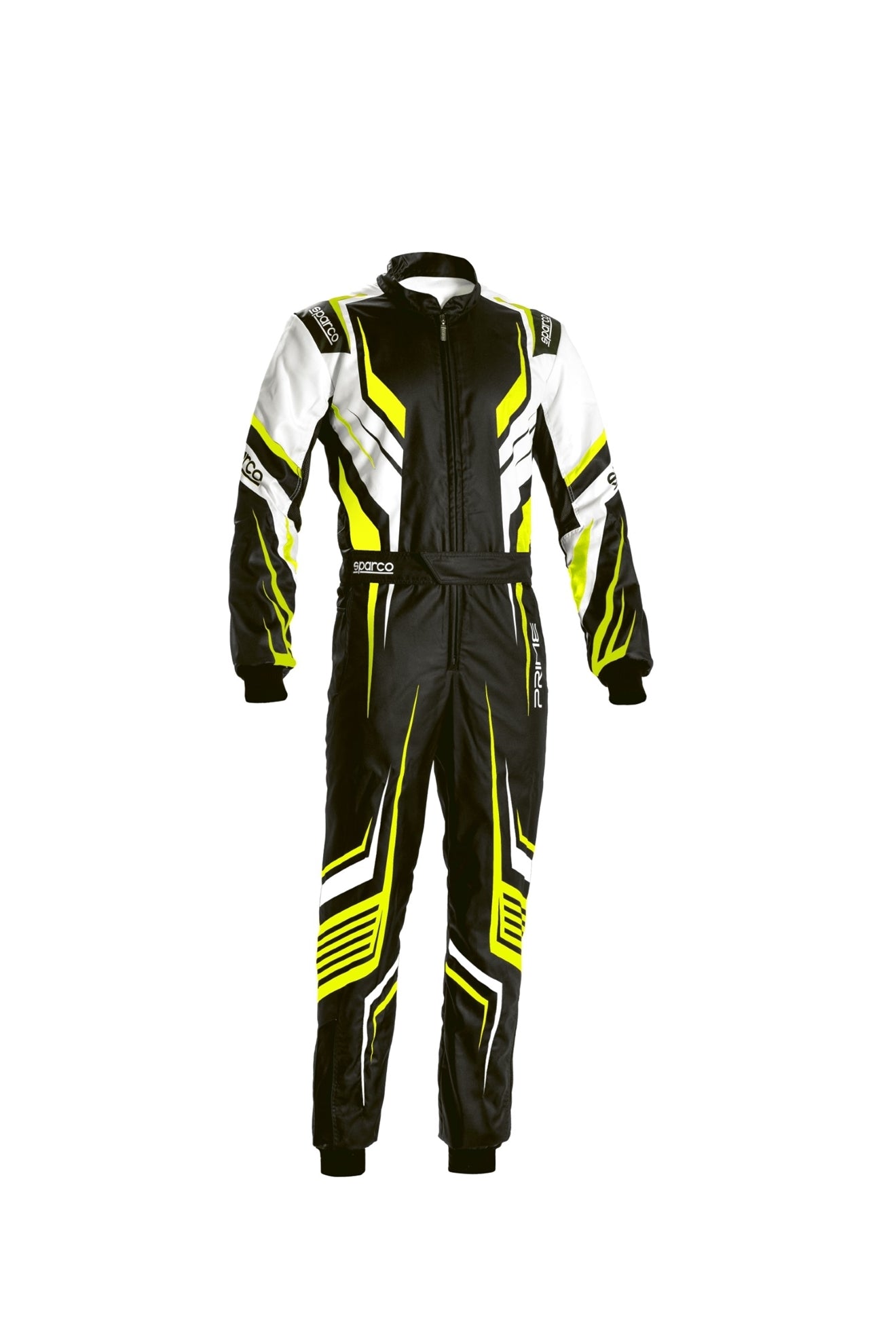 SPARCO PRIME K Racing Suit - Professional Fireproof Motorsport Jumpsuit for Karting, Drifting & Track Racing - Lightweight & Breathable for High Performance Driving