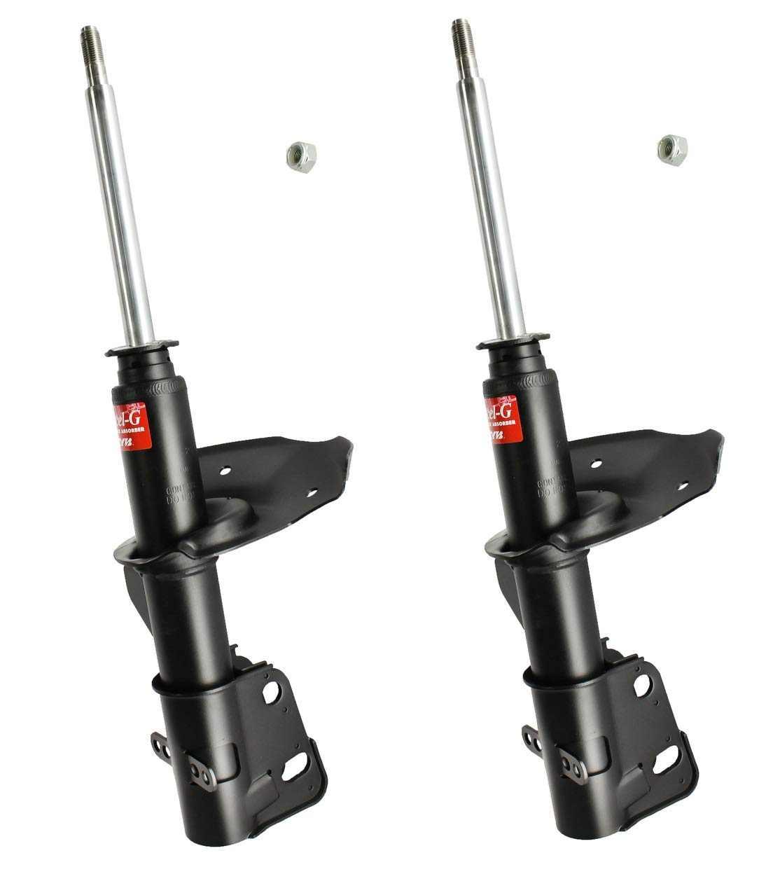 2 Pack Front Struts for Buick Century, Chevy Celebrity, Citation II, Lumina APV, Oldsmobile Cutlass Ciera & Pontiac 6000 - Durable Suspension Replacement Parts for Smooth Ride - Perfect for Daily Commuting & Road Trips
