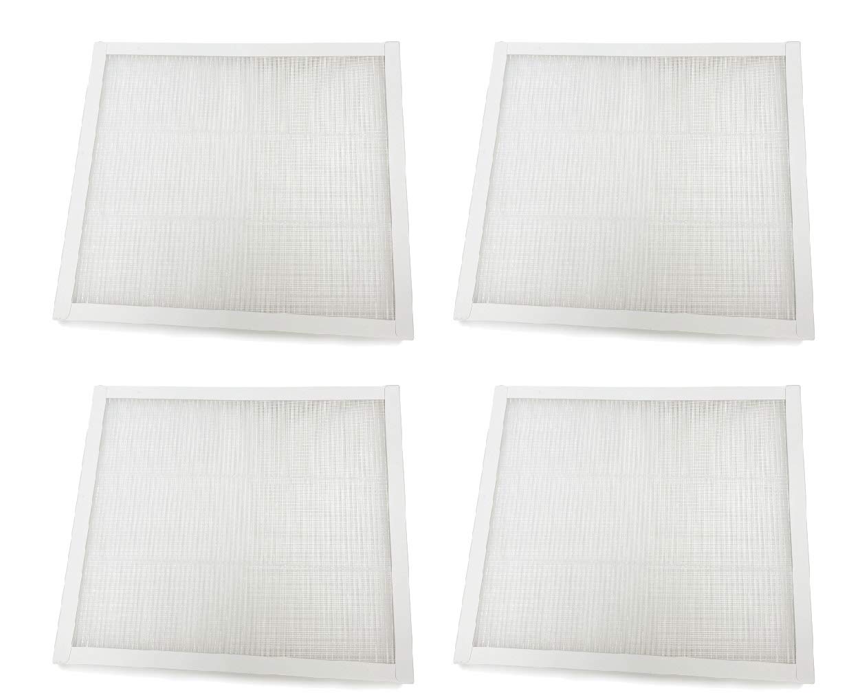 Nispira AF-10FL HEPA Filter Replacement (4 Pack) - Compatible with HoMedics TotalClean Air Purifier AF-10 & AP-15 | Improves Indoor Air Quality for Allergies & Dust Removal | Perfect for Bedrooms, Living Rooms & Offices