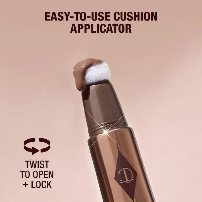 Charlotte Tilbury Hollywood Contour Wand - Cream Bronzer & Highlighter Stick for Face Contouring | Buildable, Blendable Formula for Natural Glow | Perfect for Everyday Makeup & Special Occasions