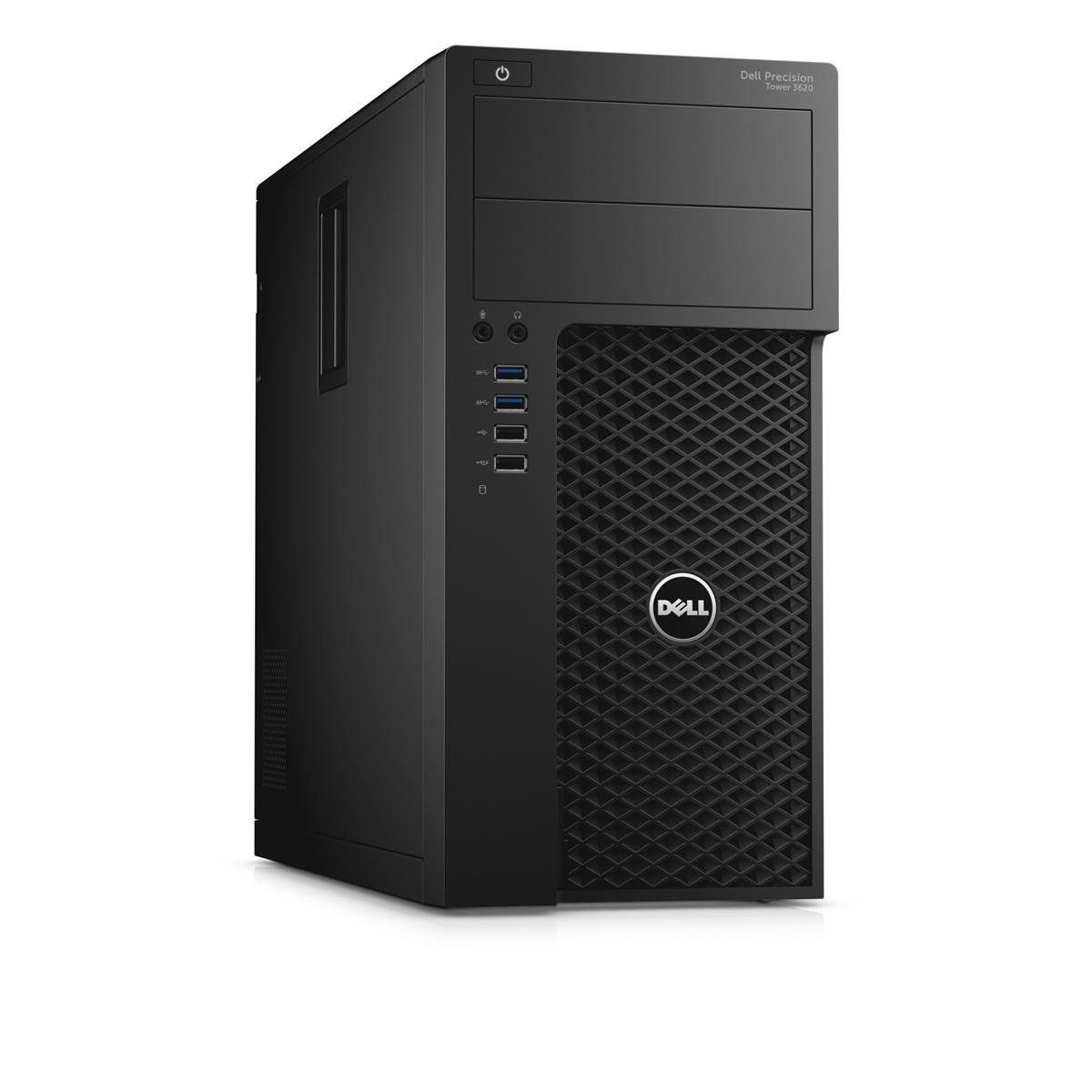 Dell Precision T3620 Mini Tower Workstation - Intel Core i7-7700K Quad-Core, 32GB DDR4 RAM, 512GB NVMe SSD, NVIDIA Quadro K1200 4GB, Win 10 Pro (3-Year Dell Warranty) - Perfect for CAD, 3D Modeling & Video Editing