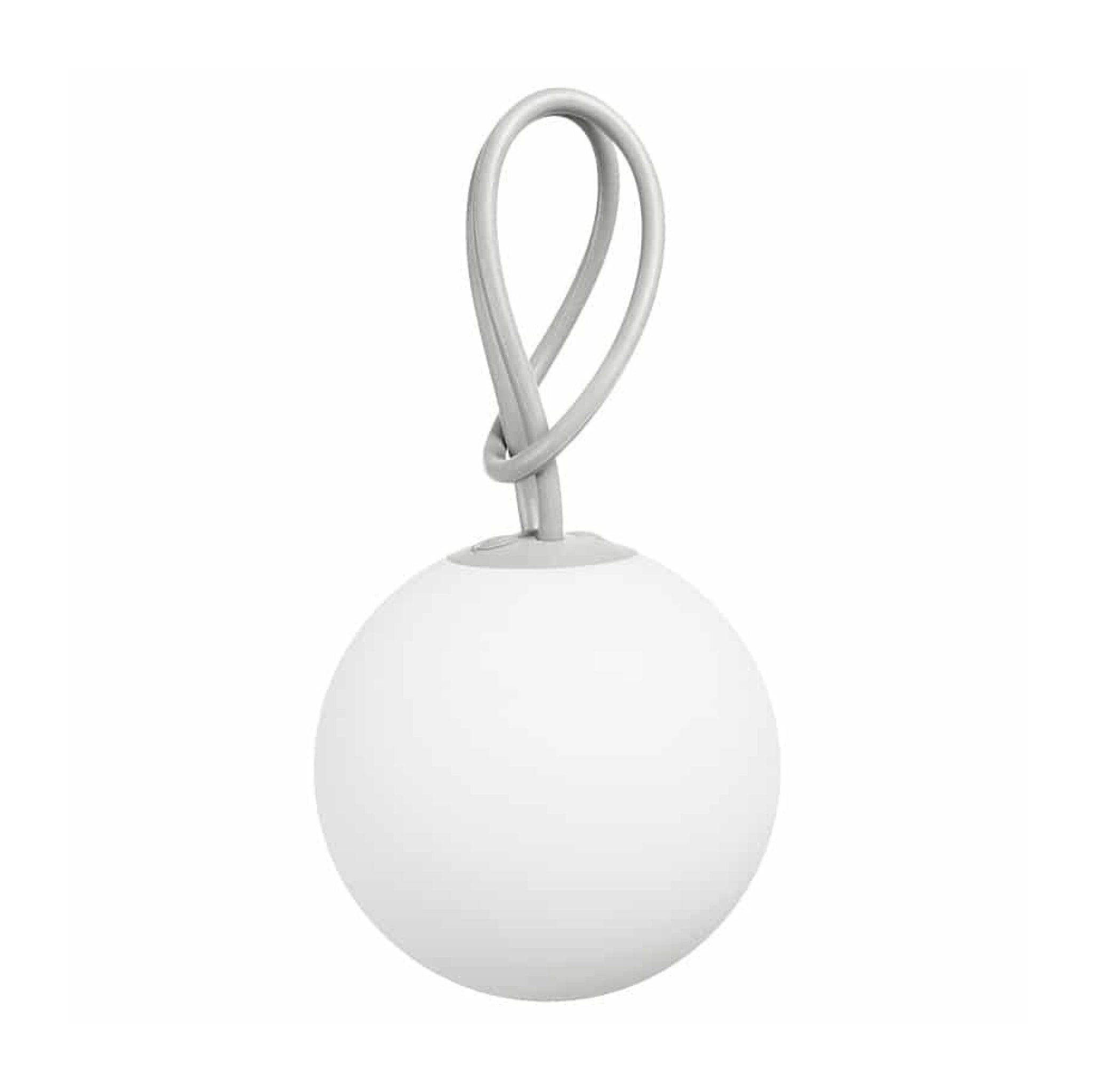 FATBOY Bolleke Lamp in Light Grey - Modern Indoor/Outdoor LED Lighting for Living Room, Patio, or Bedroom Decor