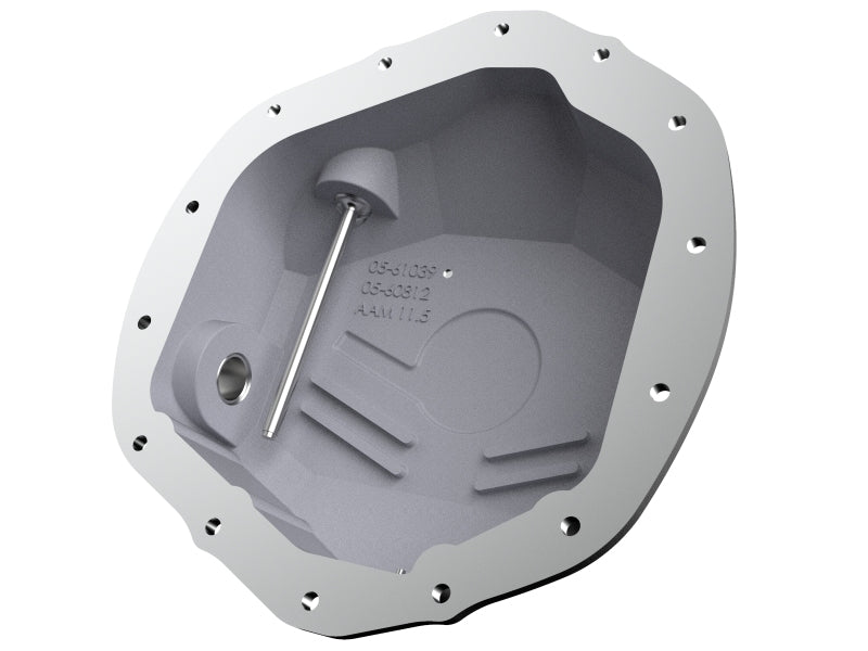 aFe Pro Series Rear Differential Cover for 2019-2023 Dodge Ram 2500/3500 - Black with Machined Fins | Heavy-Duty Truck Protection & Off-Road Performance Upgrade