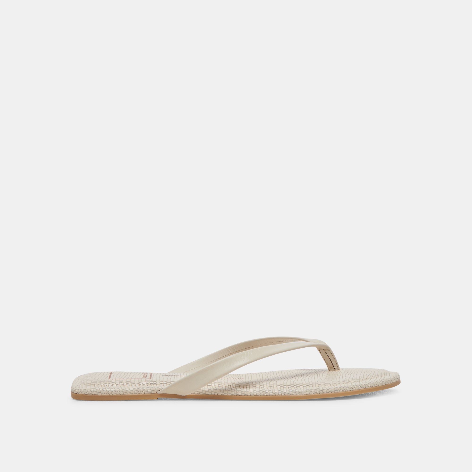 LAYNEY Women's Ivory Leather Sandals - Comfortable & Stylish Casual Footwear for Summer, Beach, and Outdoor Activities