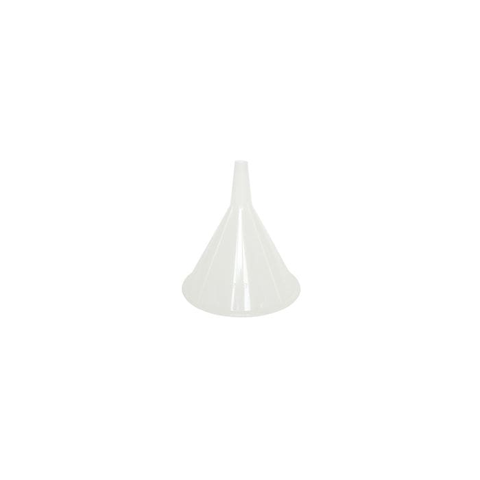 Hutzler Plastic Funnel - Durable Kitchen Funnel Set for Liquids, Oils & Powders - Perfect for Cooking, Baking, Auto Care & DIY Projects