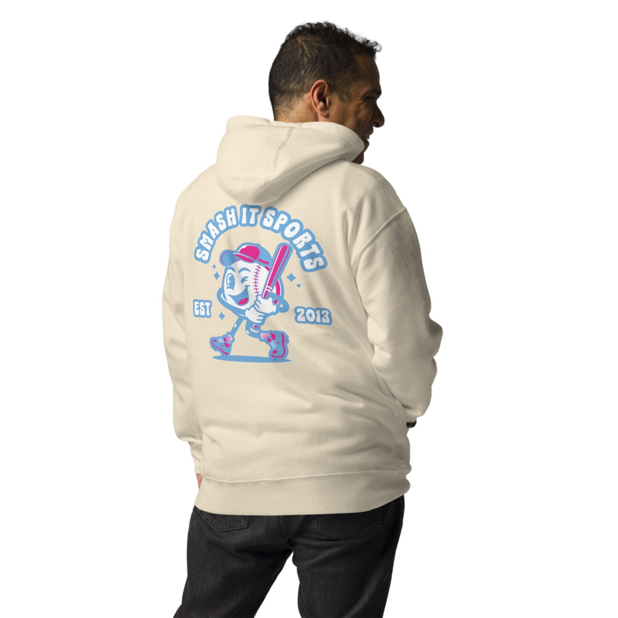 Element Fleece Hoodie - Smashie (Cotton Candy) | Cozy Unisex Pullover for Men & Women | Perfect for Outdoor Activities, Gym & Casual Wear