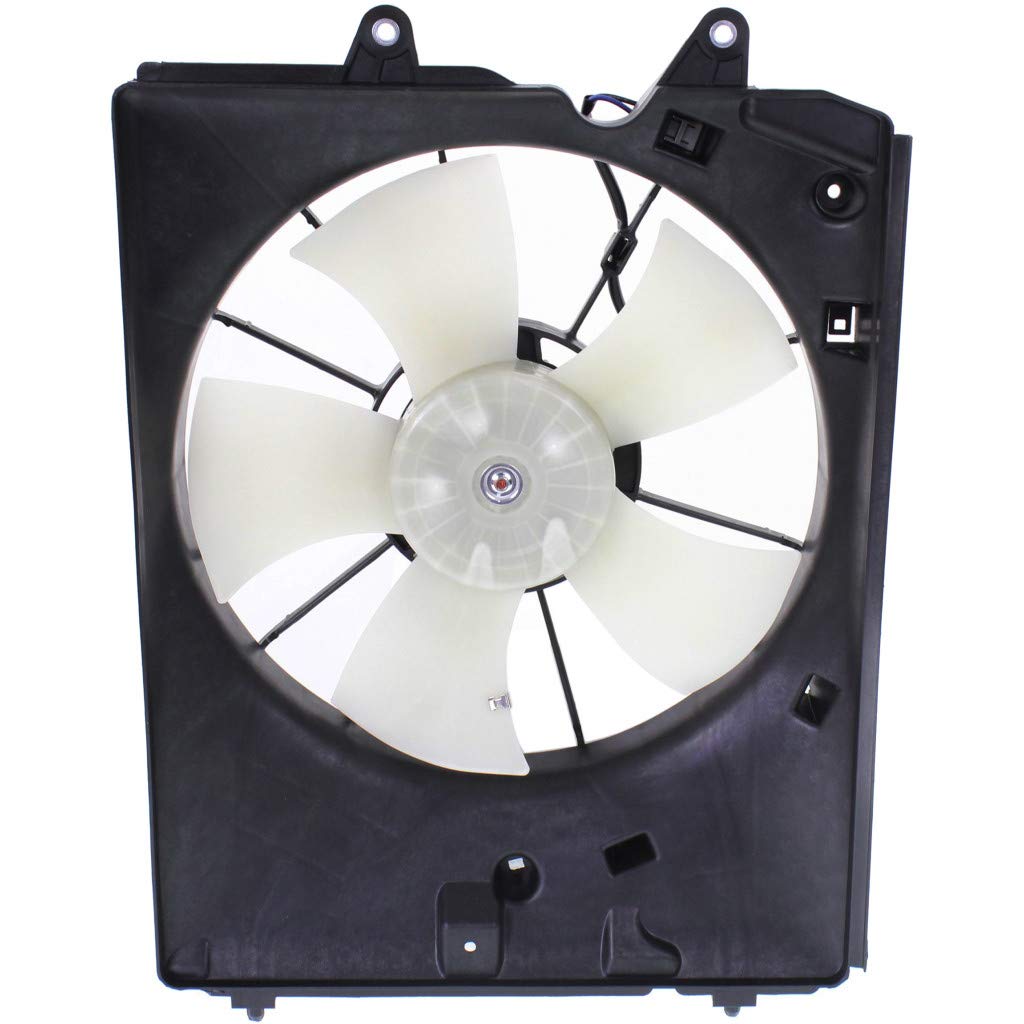 2007-2009 Acura MDX A/C Radiator Fan Assembly - Driver Side Replacement Part #AC3115117, 38616-RYE-A01, 38611-RYE-A01, 38615-RYE-A01 - Perfect for Cooling System Repair & Maintenance