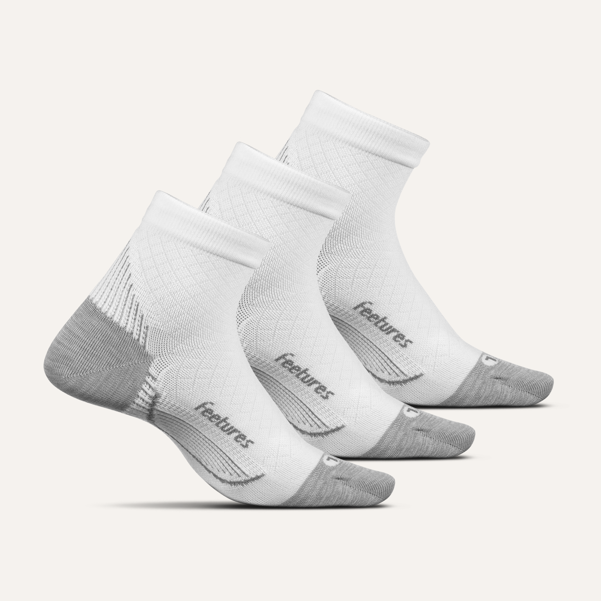 Plantar Fasciitis Relief Socks for Women & Men - Light Cushion Quarter Socks (3 Pack) - Best for Running, Walking & Everyday Comfort