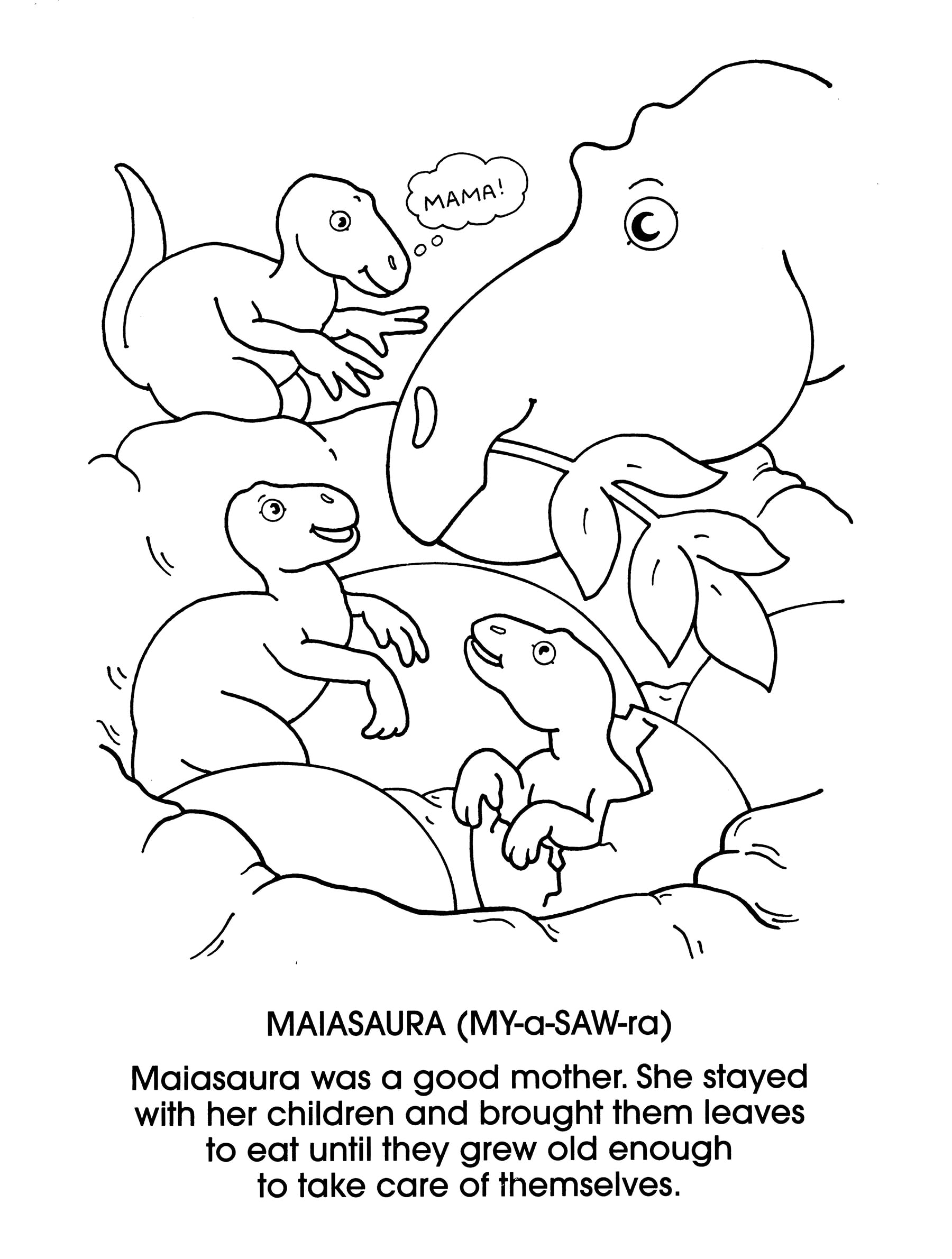 Dinosaurs Coloring Book for Kids & Adults - Dover Creative Relaxation & Stress Relief - Perfect for Home, School & Travel Activities