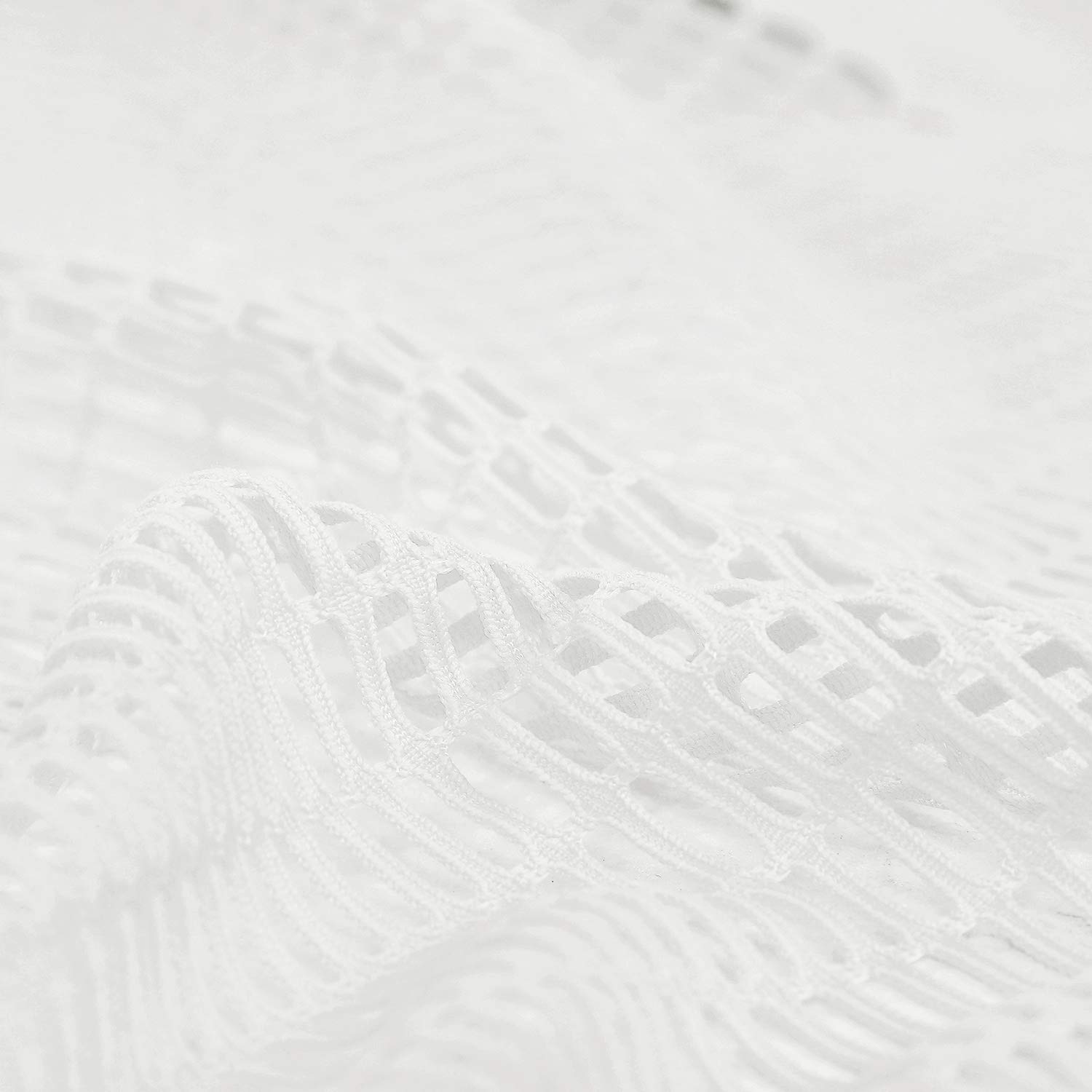 Macochico Medical Privacy Room Divider Curtain - 10ft x 7ft White Hospital Grade Partition with Nickel Grommets for Clinics, Spas & Labs | Durable Cubicle Screen for Patient Privacy & Space Division