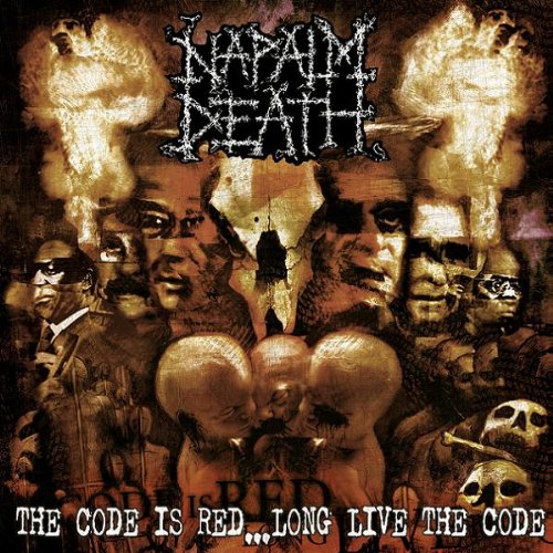 NAPALM DEATH The Code Is Red - Official Album CD | Thrash Metal Music for Concerts, Gym Workouts & Extreme Sports